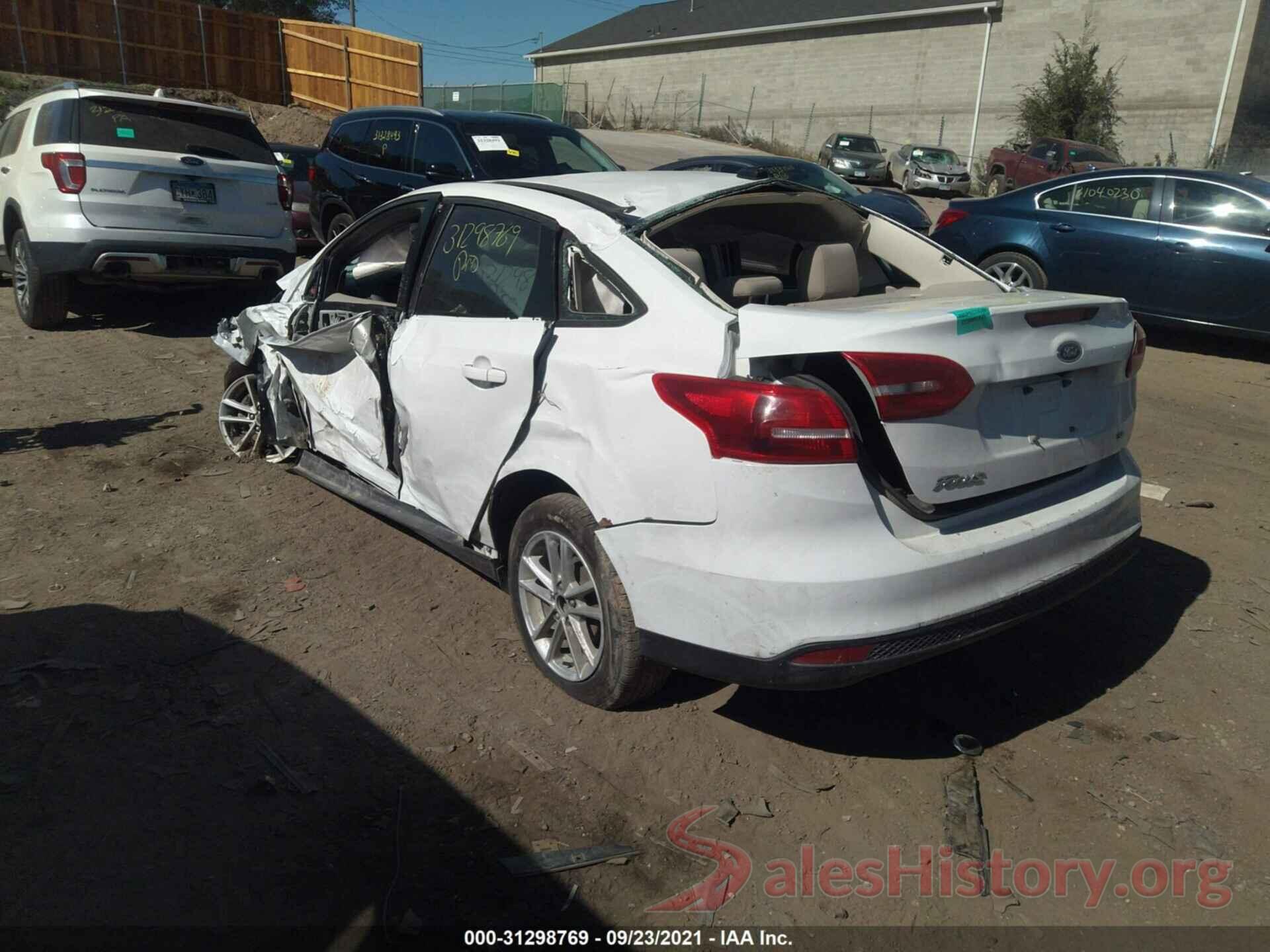 1FADP3F20HL314366 2017 FORD FOCUS