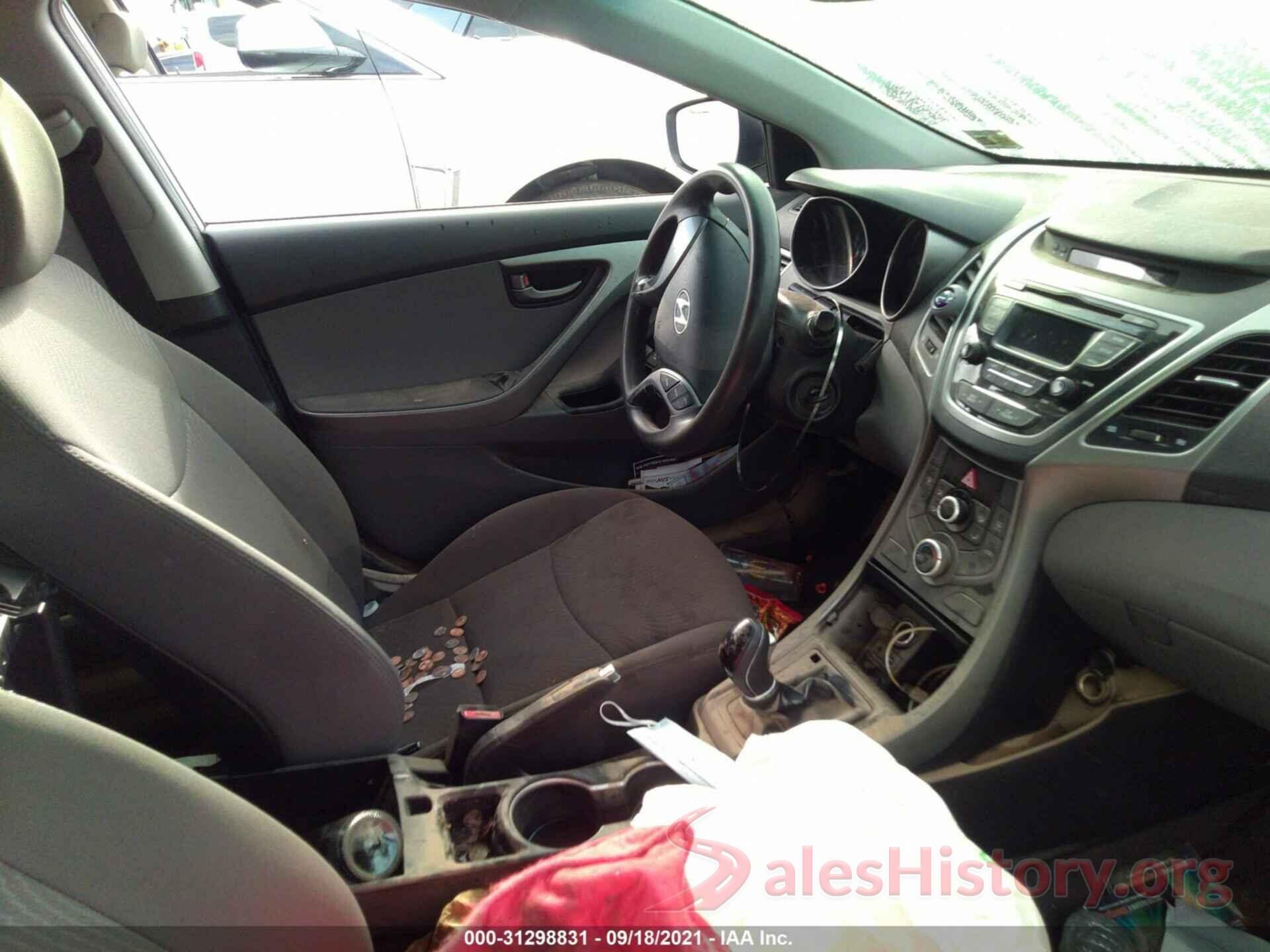 5NPDH4AE1GH787260 2016 HYUNDAI ELANTRA