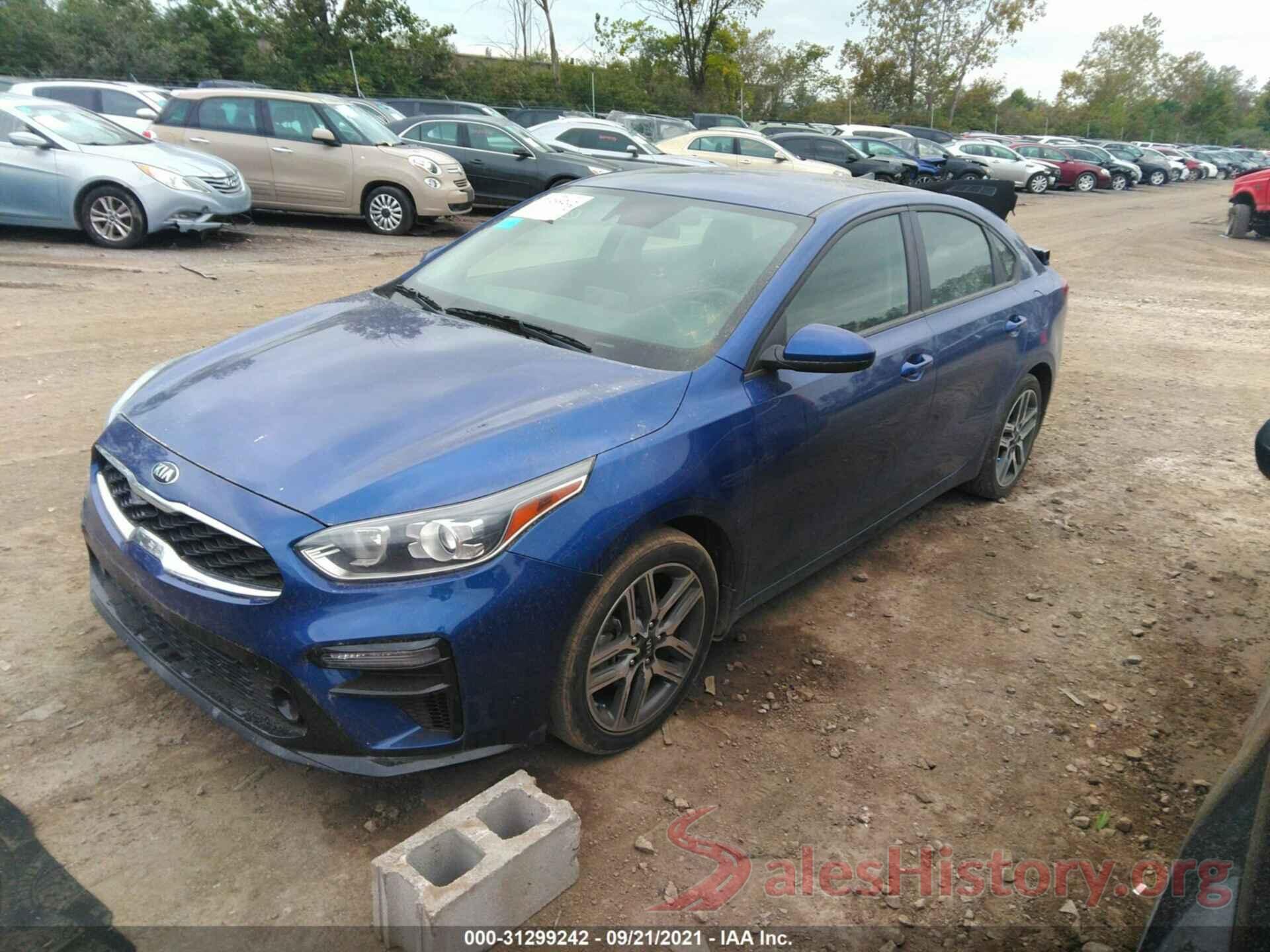 3KPF34AD8KE029041 2019 KIA FORTE