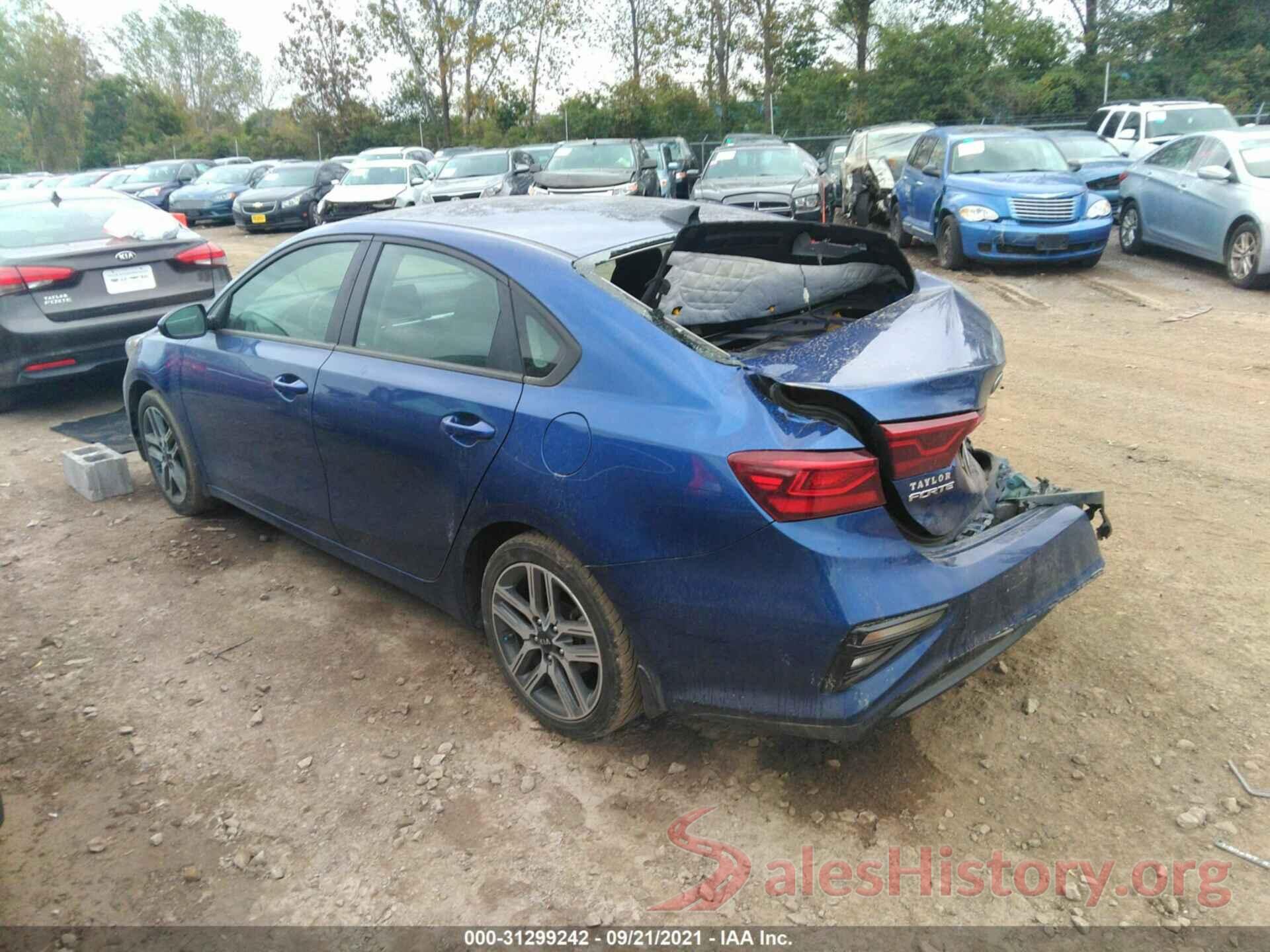 3KPF34AD8KE029041 2019 KIA FORTE