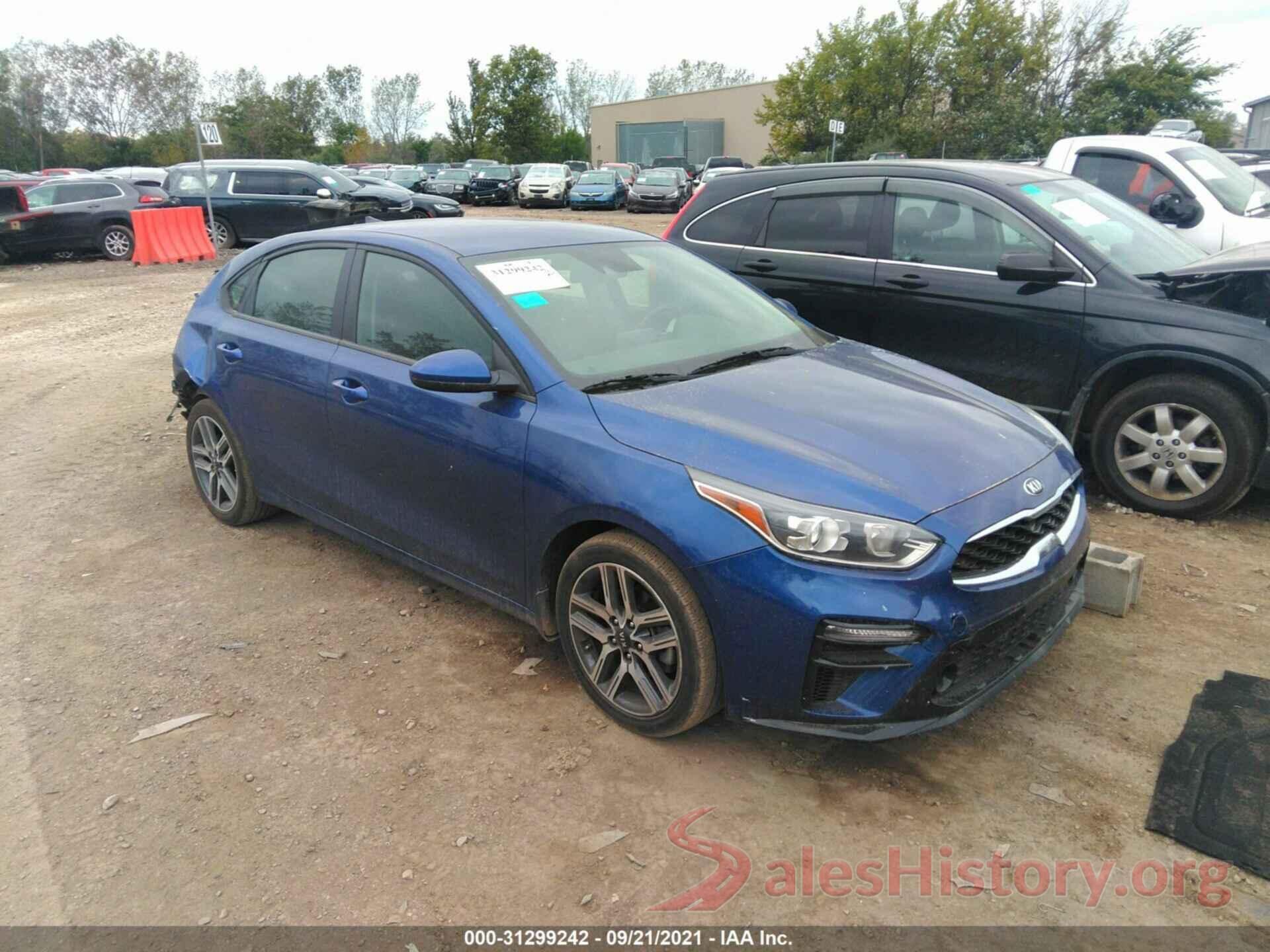 3KPF34AD8KE029041 2019 KIA FORTE