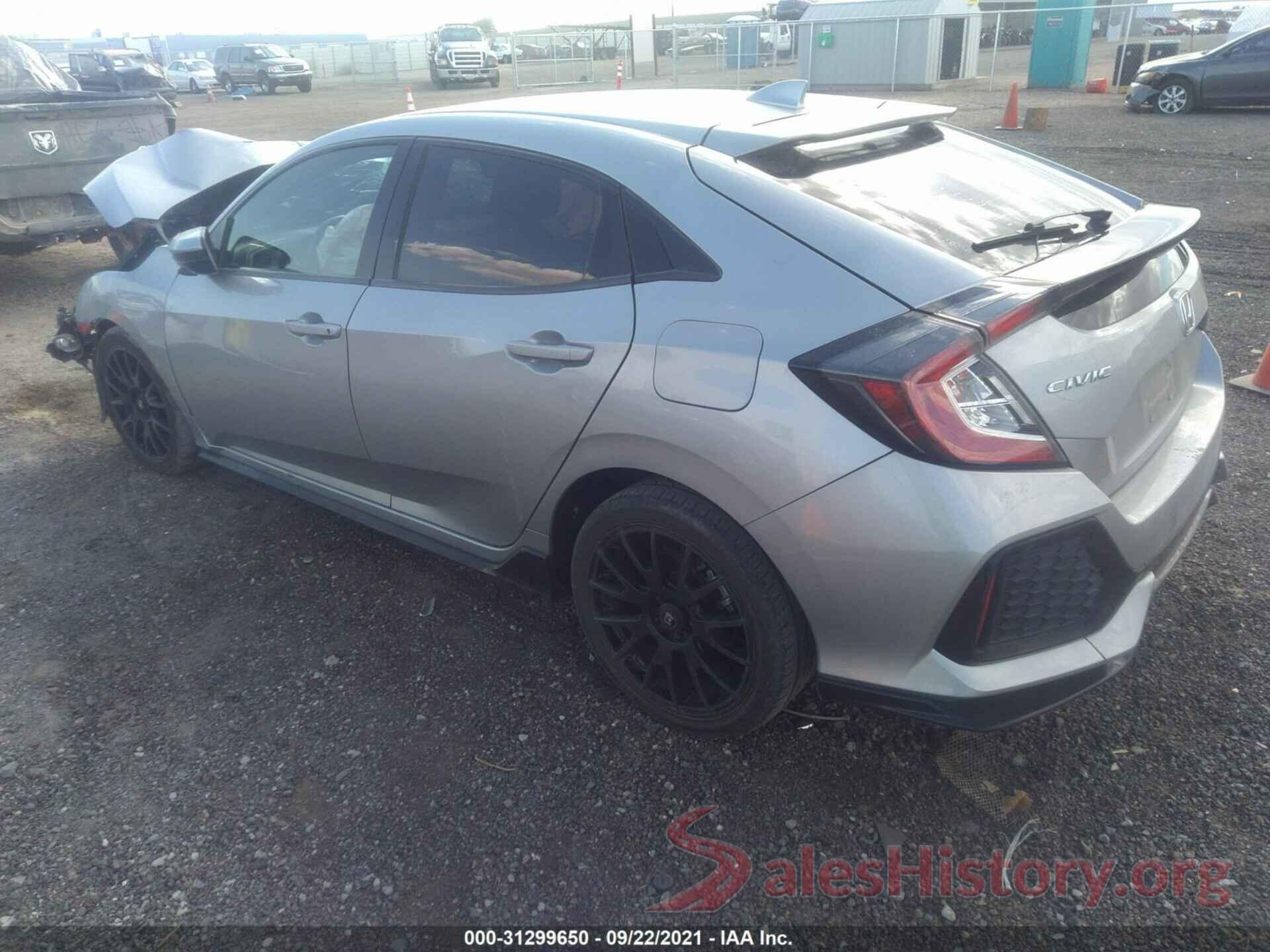 SHHFK7G45HU217643 2017 HONDA CIVIC HATCHBACK