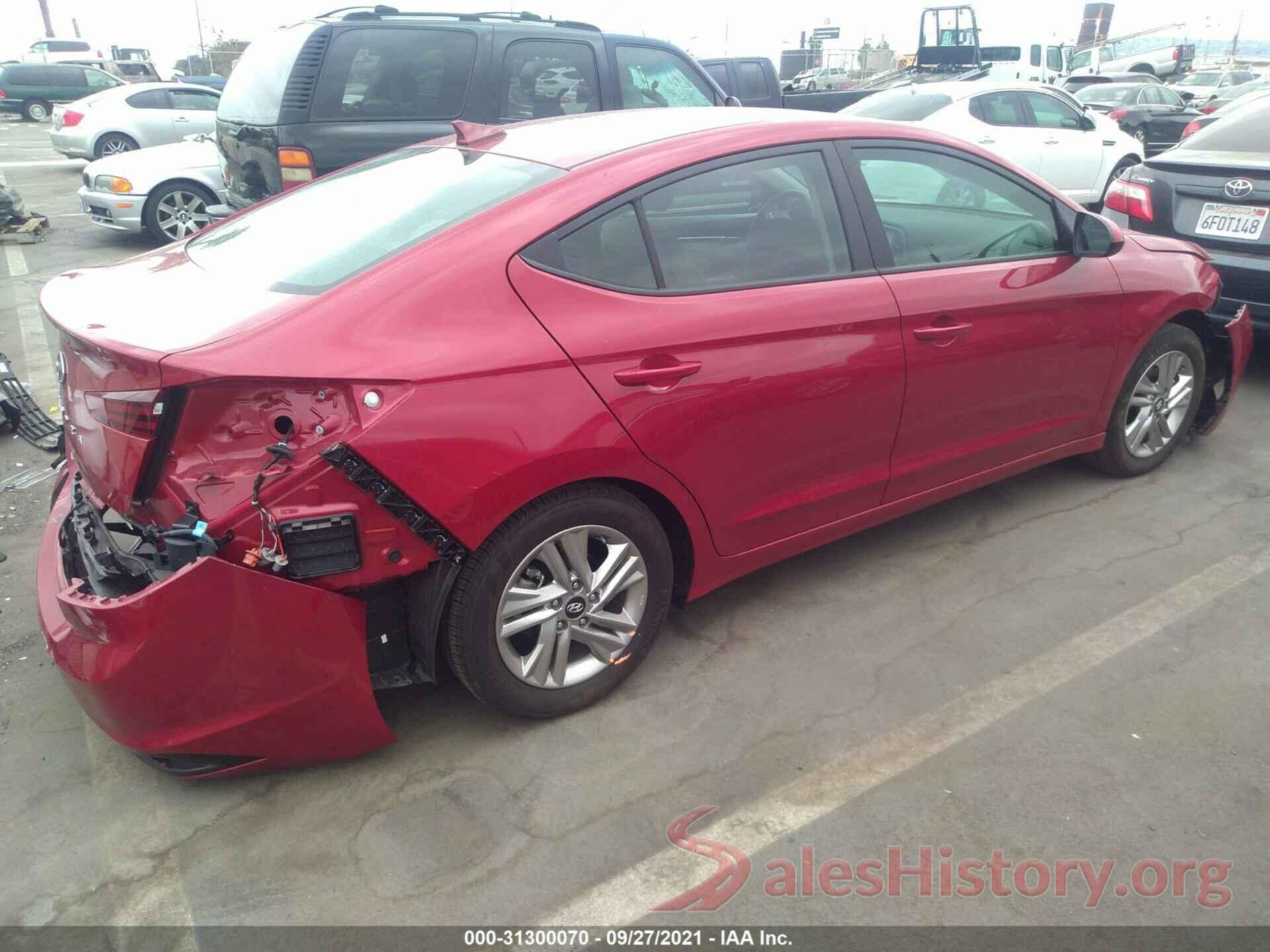 KMHD84LFXLU024736 2020 HYUNDAI ELANTRA