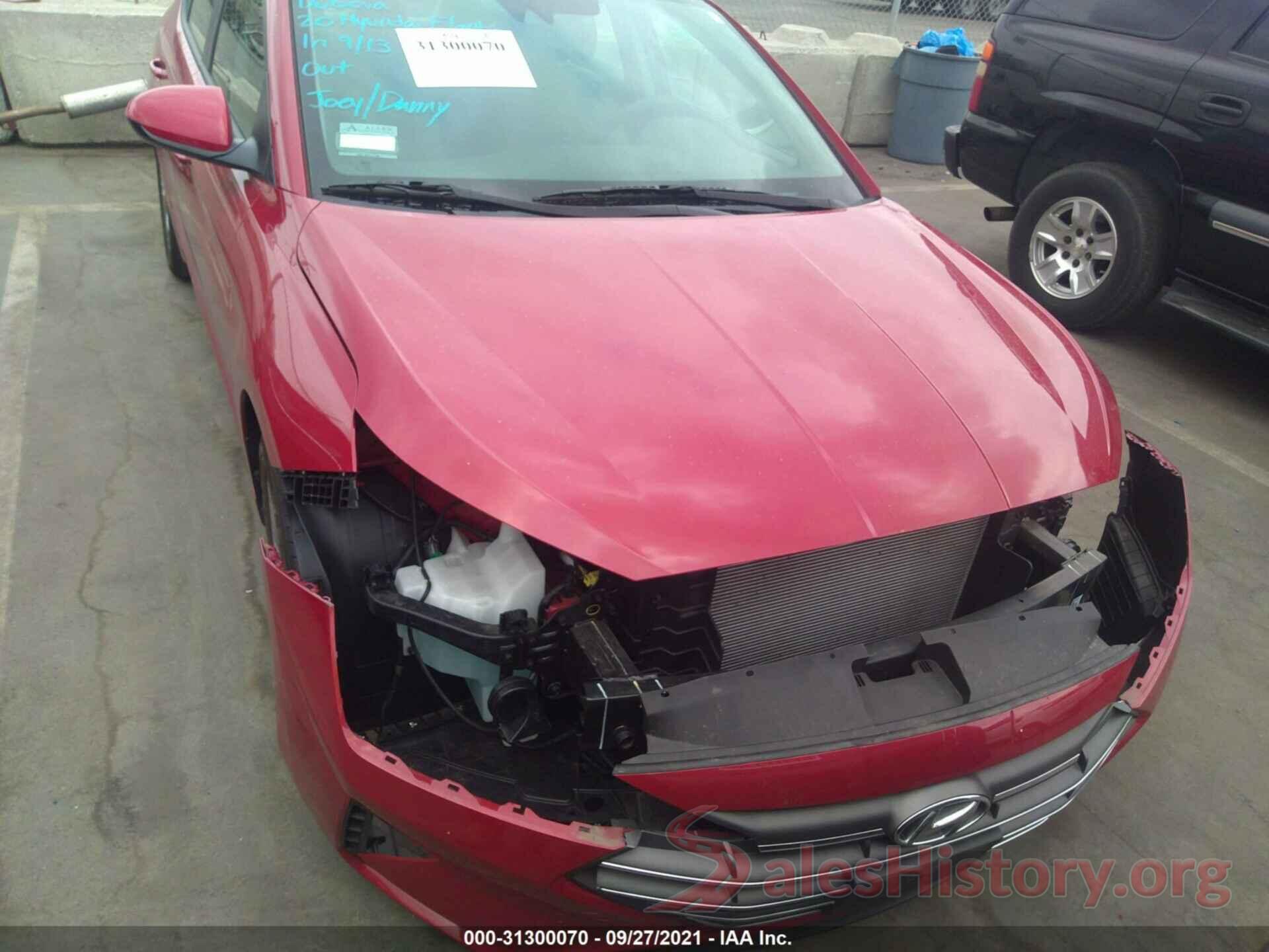 KMHD84LFXLU024736 2020 HYUNDAI ELANTRA