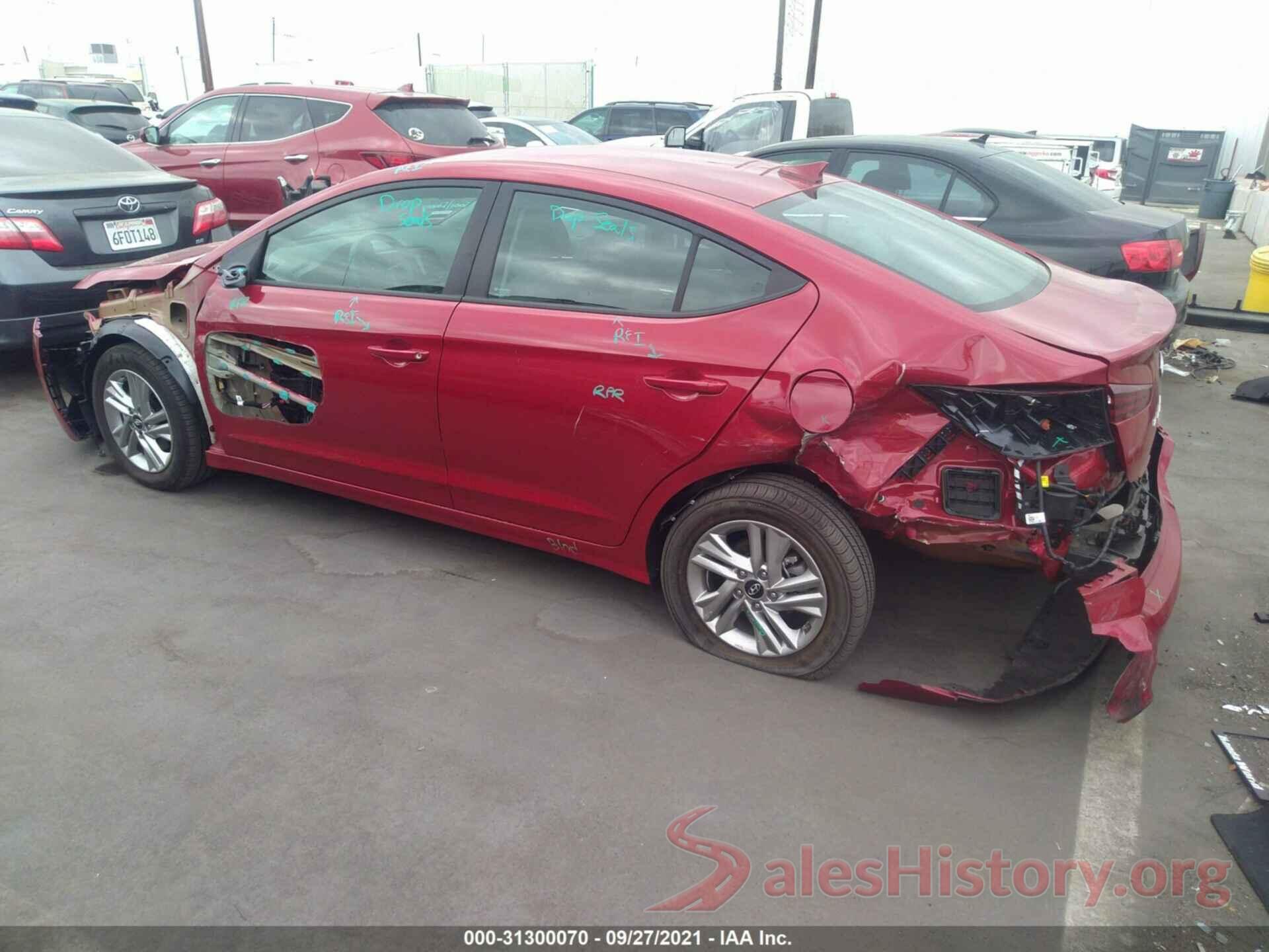 KMHD84LFXLU024736 2020 HYUNDAI ELANTRA