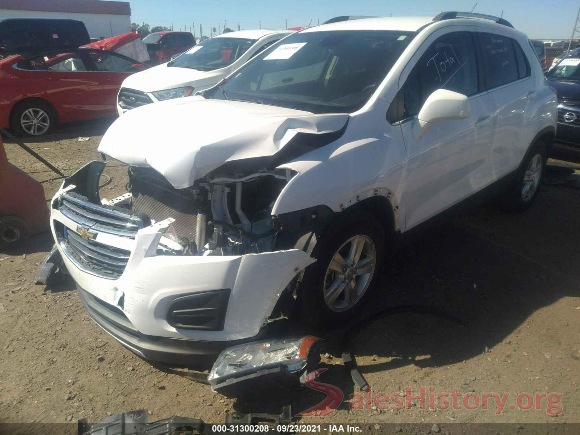 3GNCJLSB4GL170926 2016 CHEVROLET TRAX