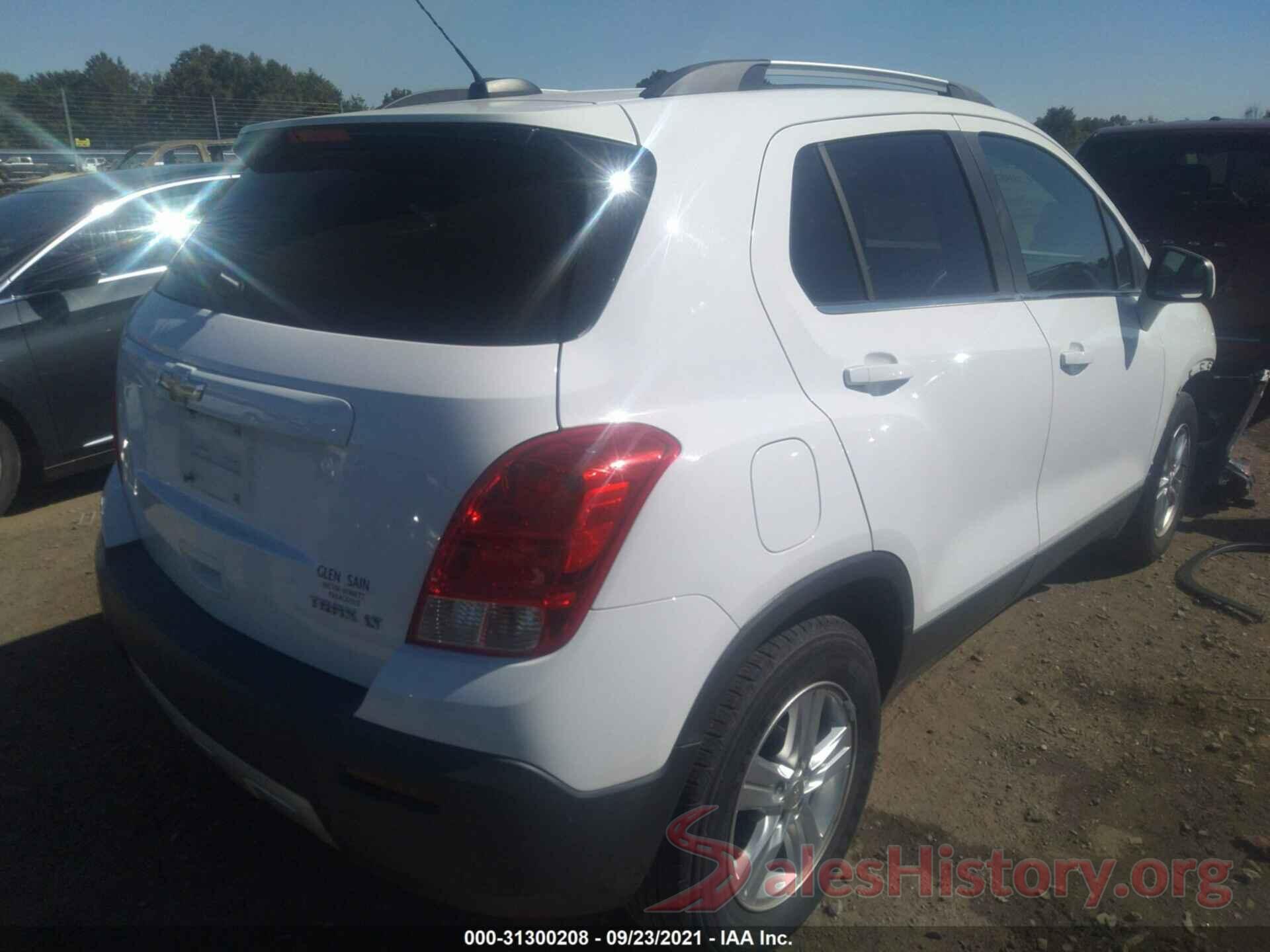 3GNCJLSB4GL170926 2016 CHEVROLET TRAX