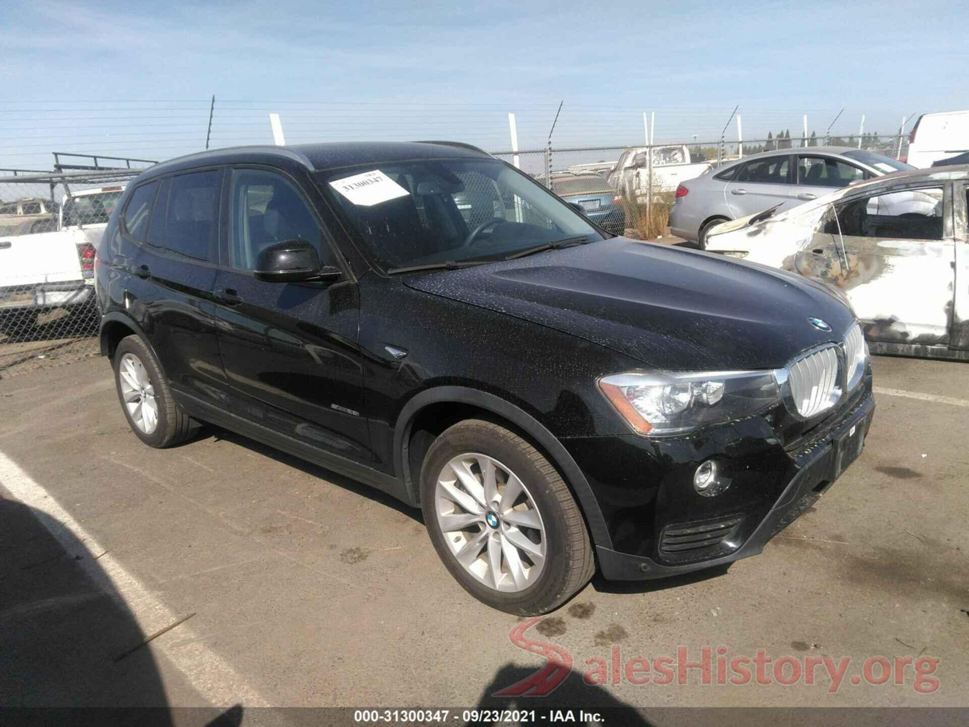 5UXWZ7C35H0V94481 2017 BMW X3