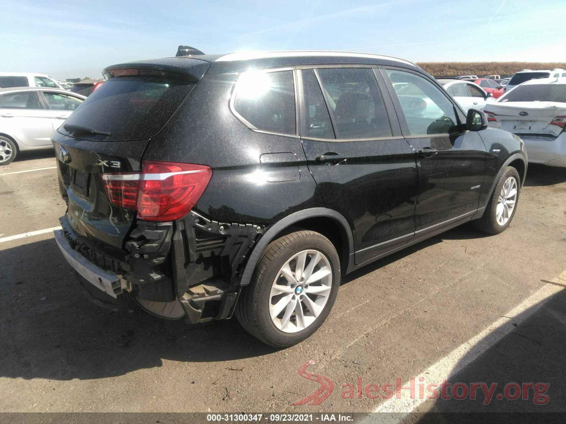 5UXWZ7C35H0V94481 2017 BMW X3