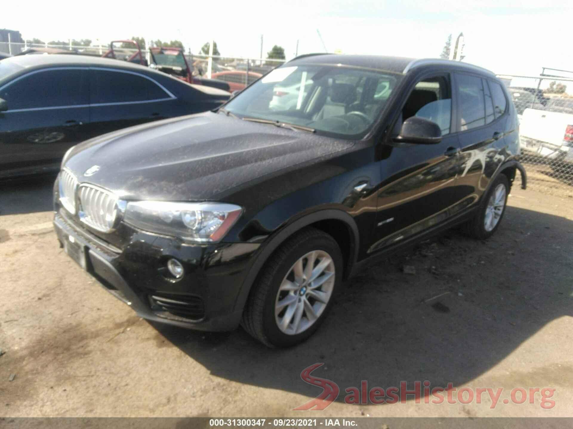 5UXWZ7C35H0V94481 2017 BMW X3