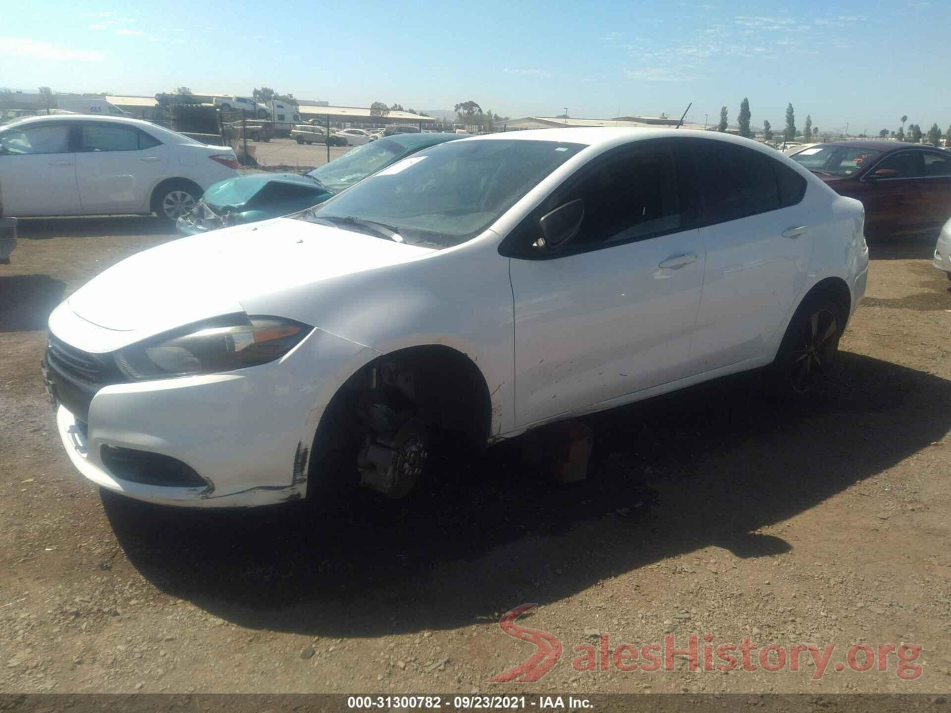 1C3CDFBB2GD541058 2016 DODGE DART