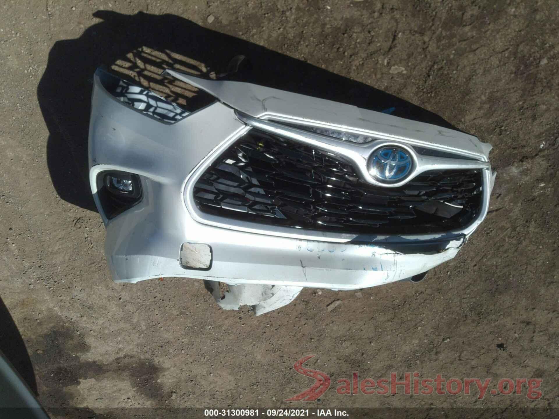 5TDHBRCH9MS052751 2021 TOYOTA HIGHLANDER