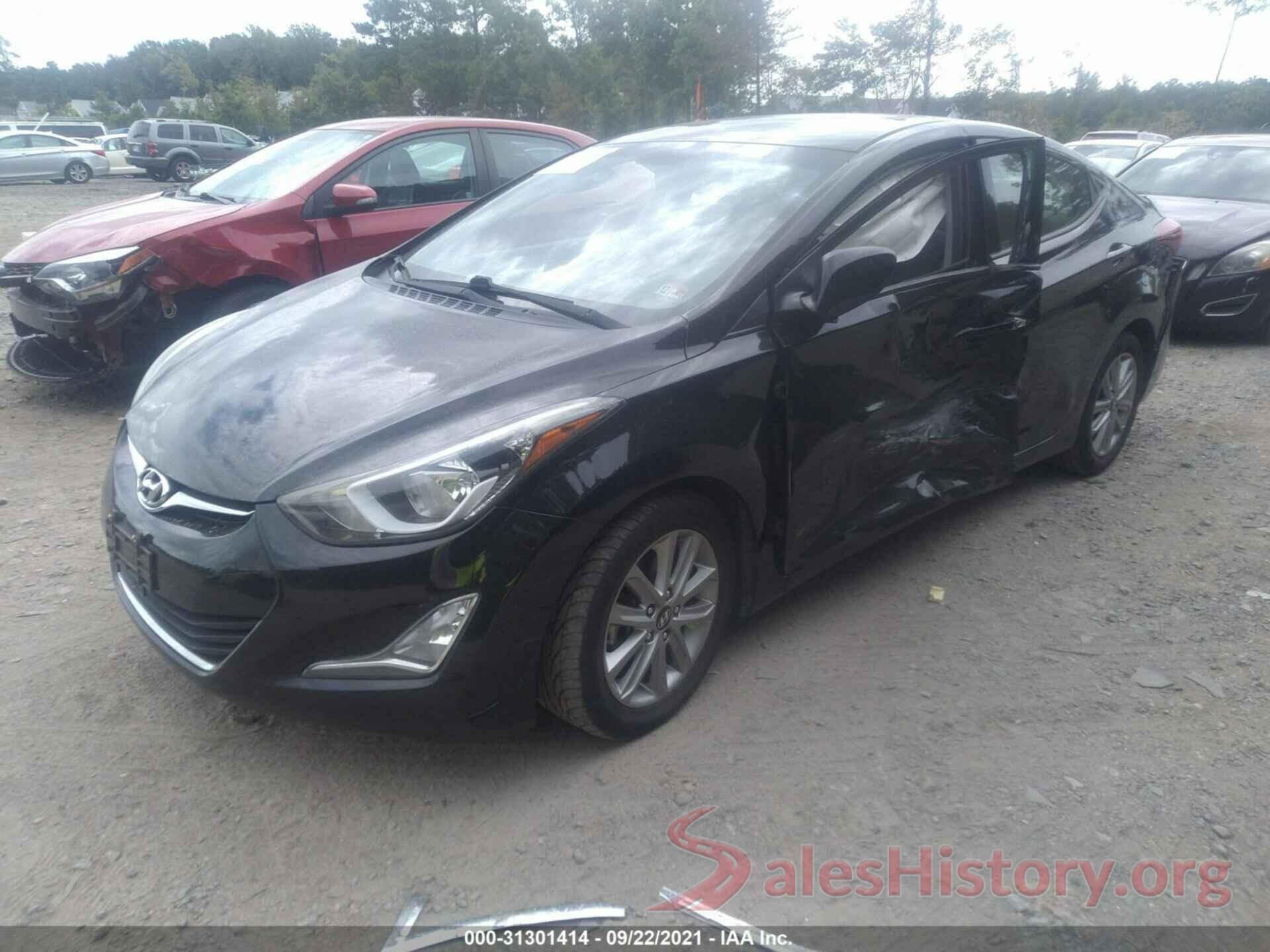 5NPDH4AE1GH698417 2016 HYUNDAI ELANTRA