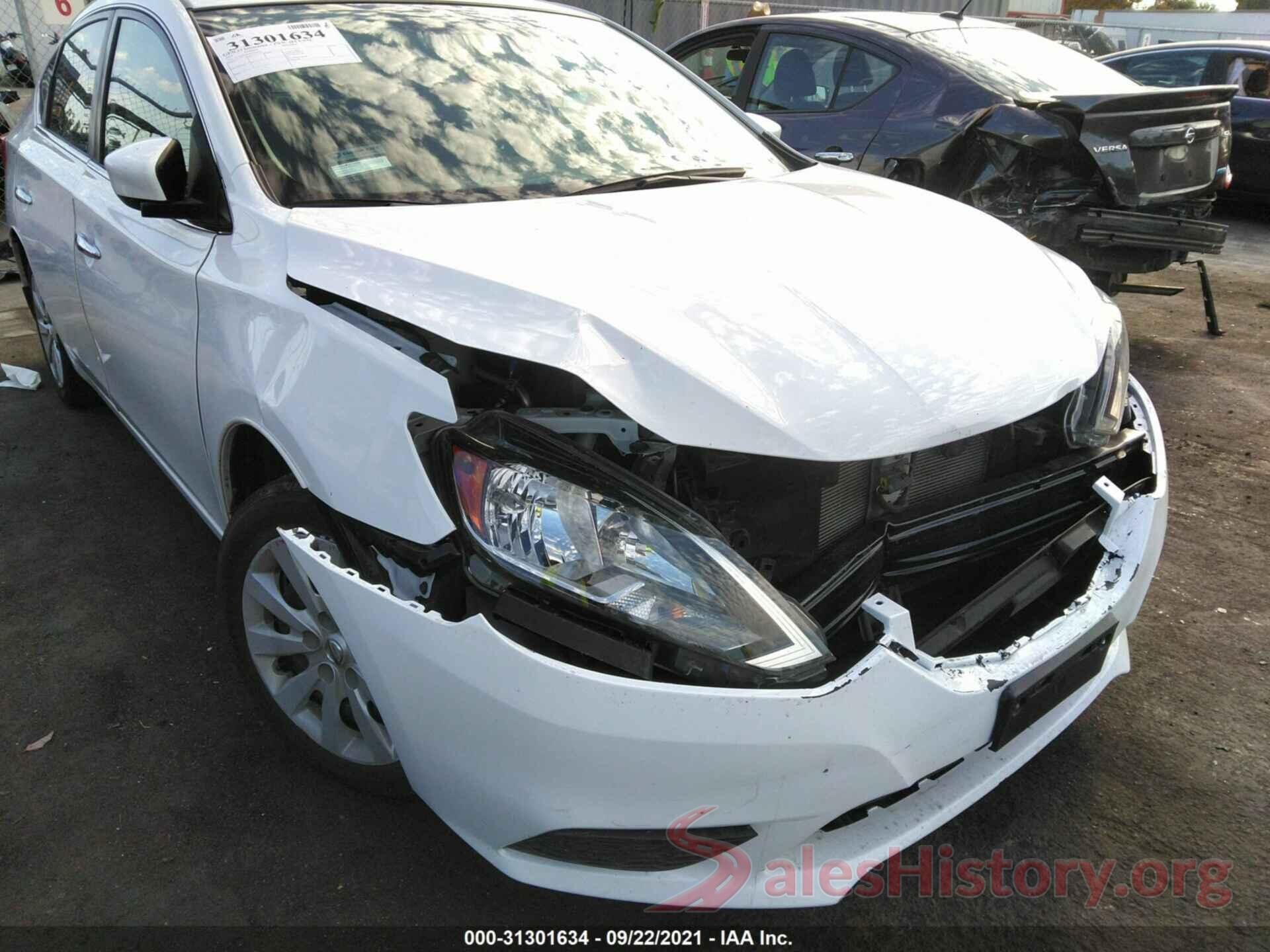 3N1AB7AP7KY258319 2019 NISSAN SENTRA