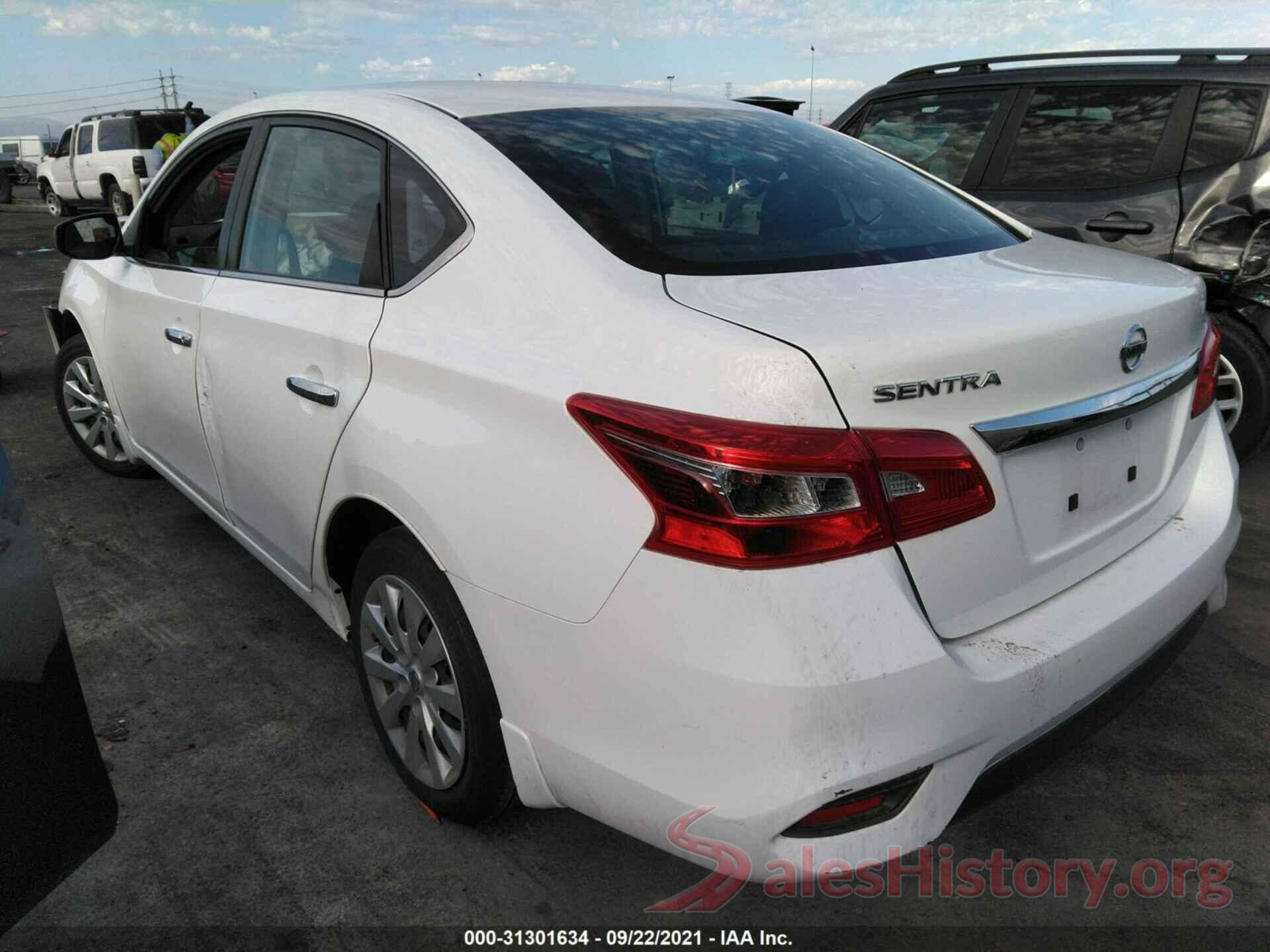 3N1AB7AP7KY258319 2019 NISSAN SENTRA