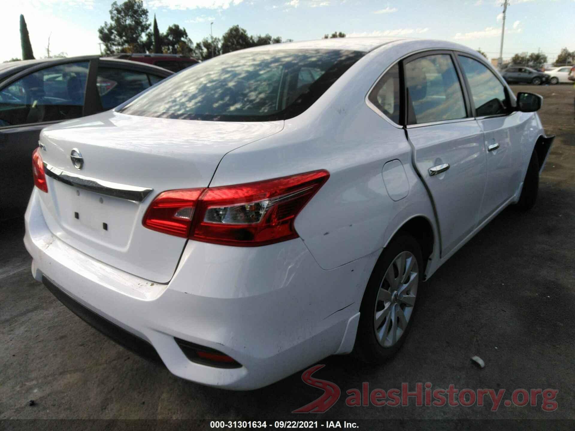 3N1AB7AP7KY258319 2019 NISSAN SENTRA