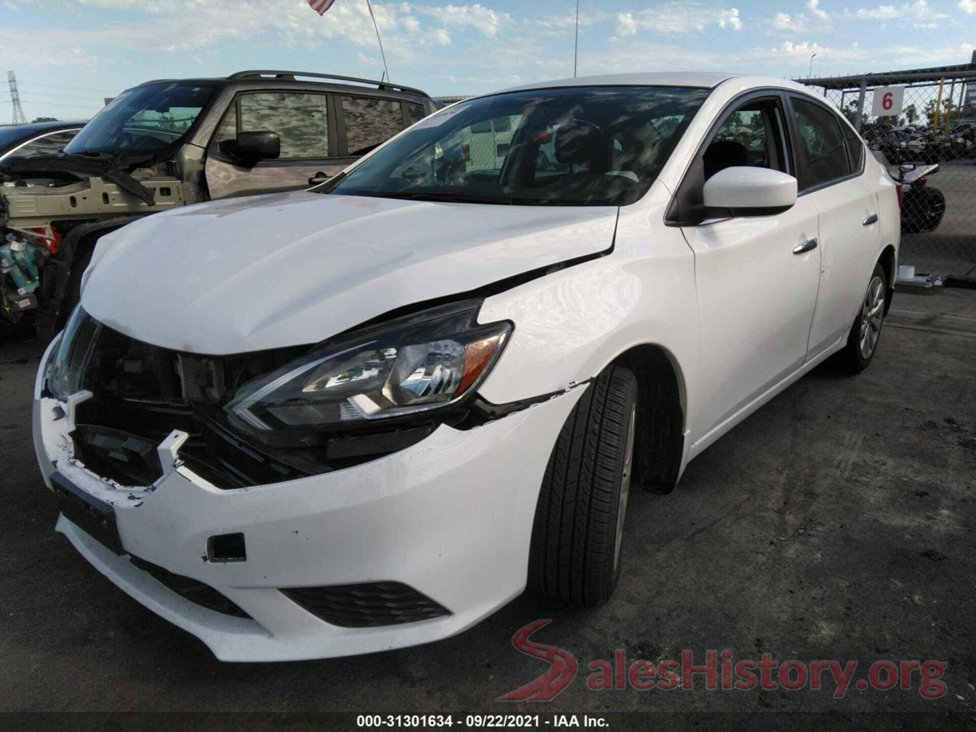 3N1AB7AP7KY258319 2019 NISSAN SENTRA