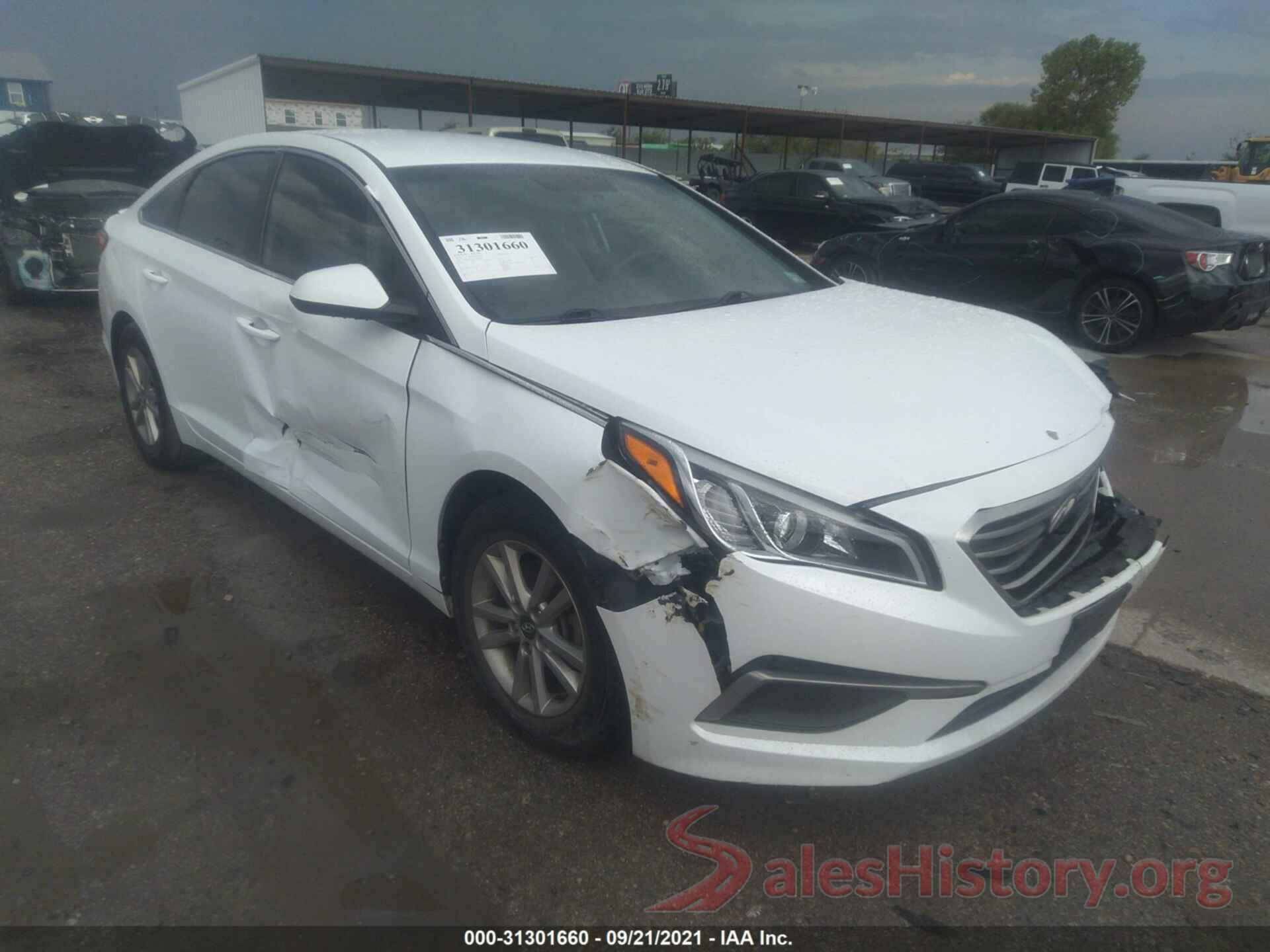 5NPE24AF3GH383858 2016 HYUNDAI SONATA