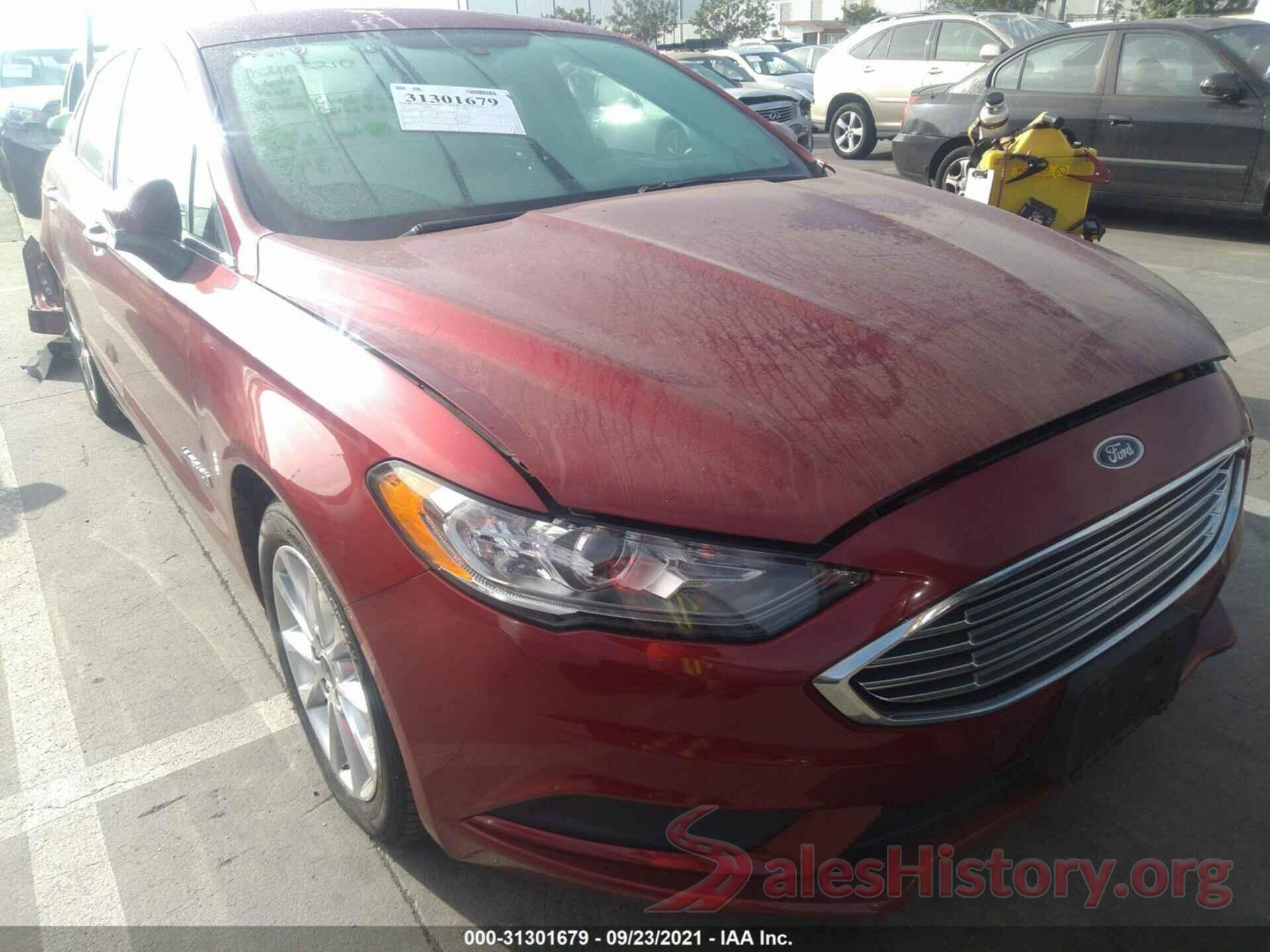 3FA6P0LUXHR122273 2017 FORD FUSION