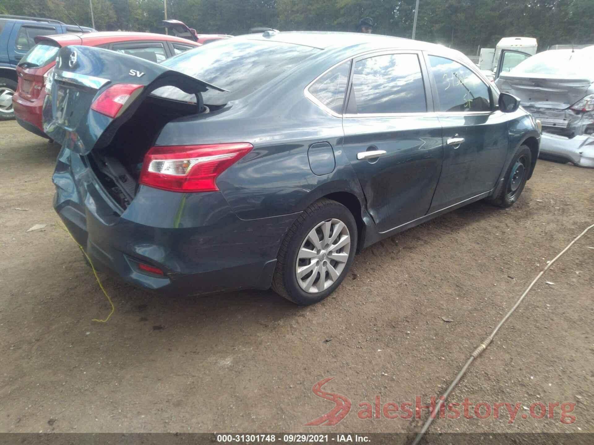 3N1AB7AP2HY318676 2017 NISSAN SENTRA