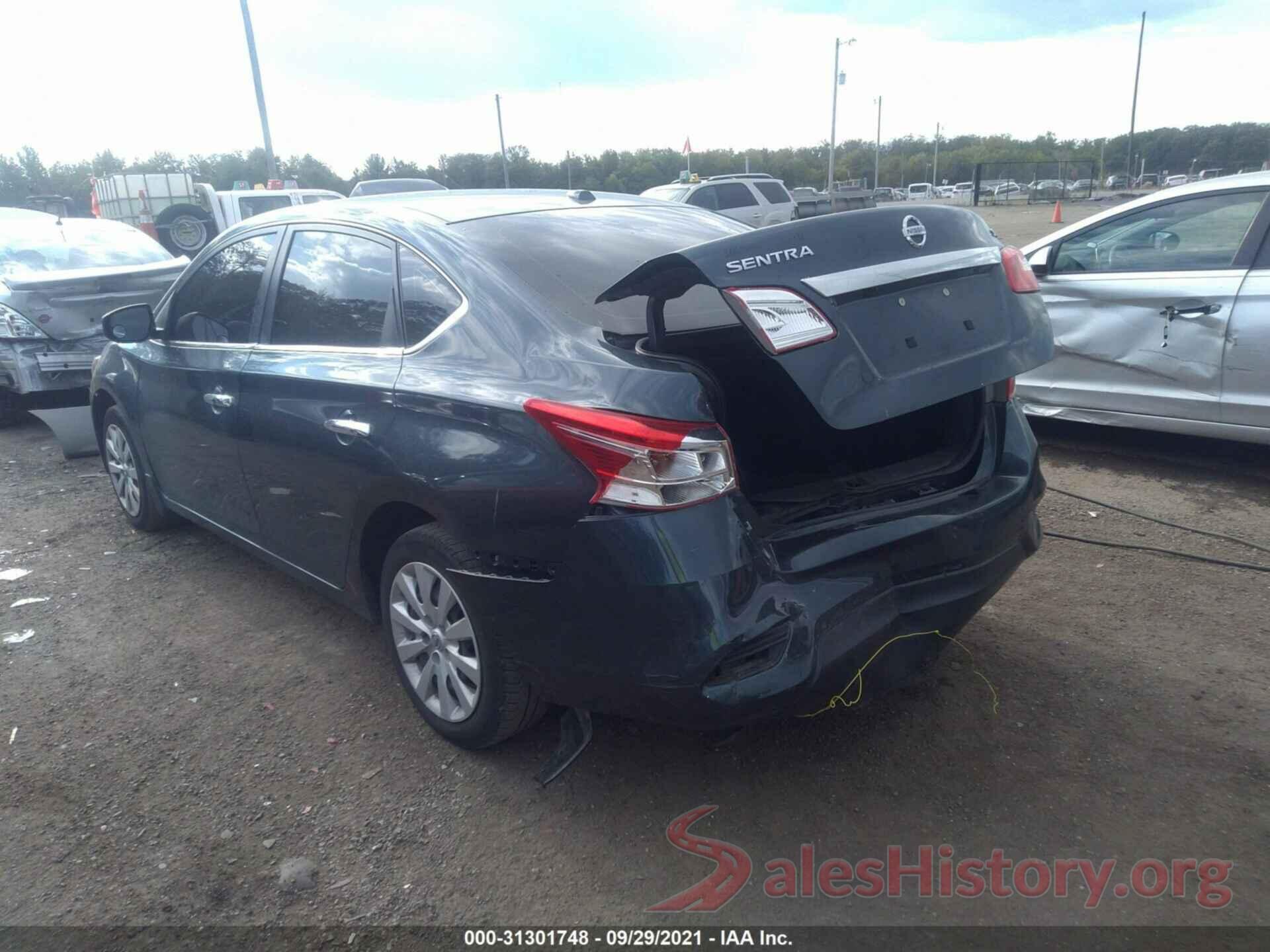 3N1AB7AP2HY318676 2017 NISSAN SENTRA