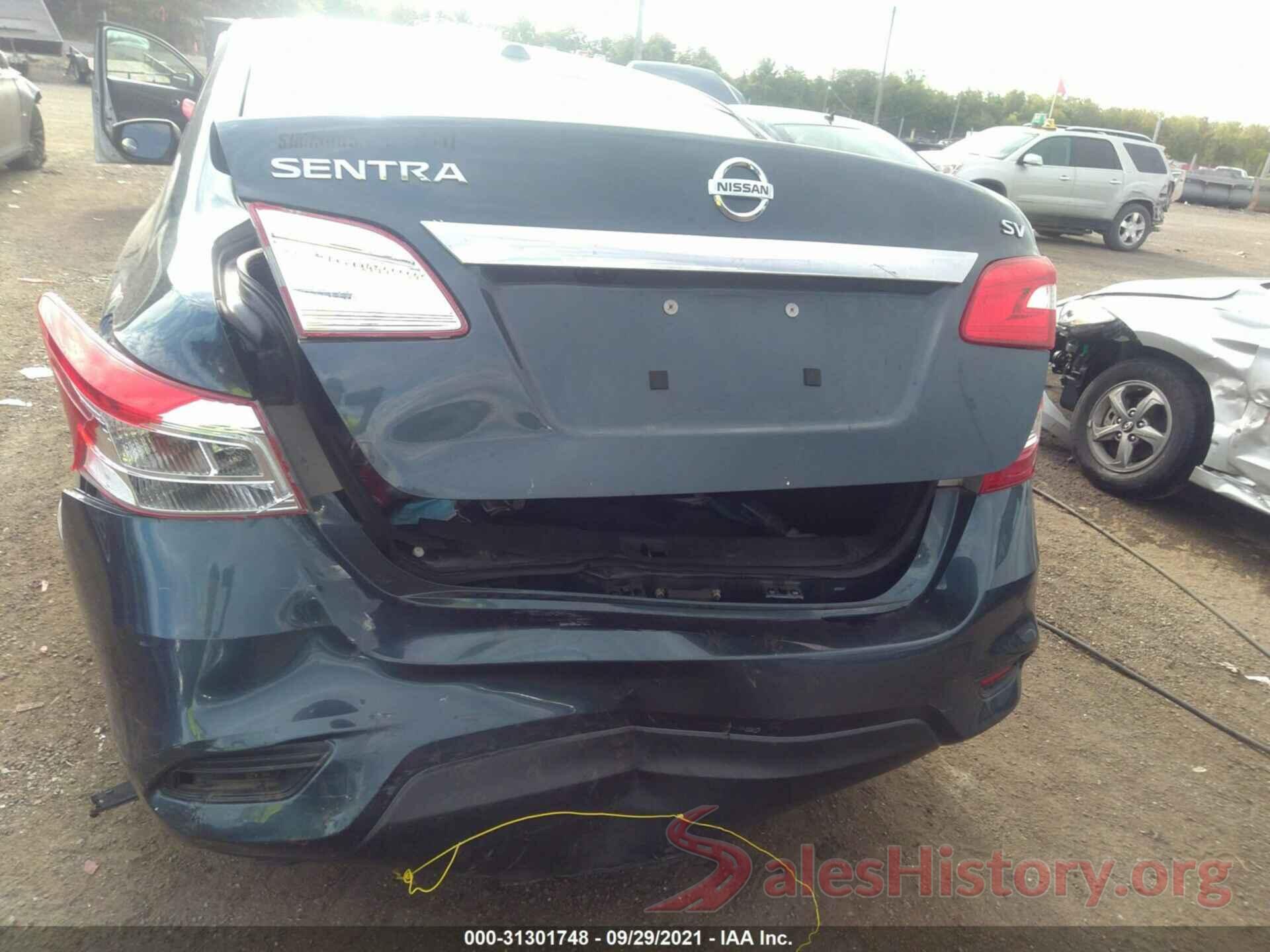 3N1AB7AP2HY318676 2017 NISSAN SENTRA