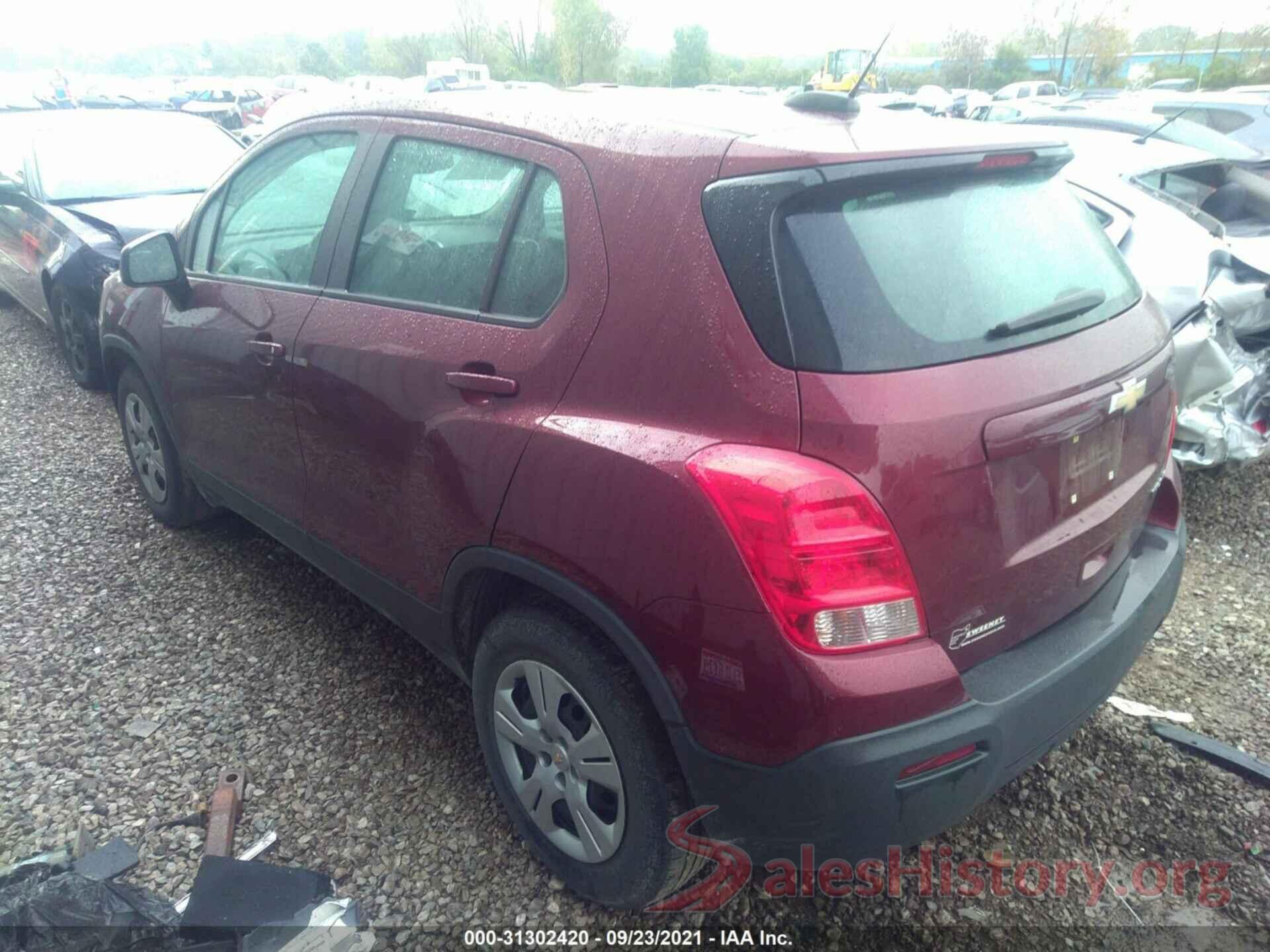 3GNCJKSB8GL224982 2016 CHEVROLET TRAX