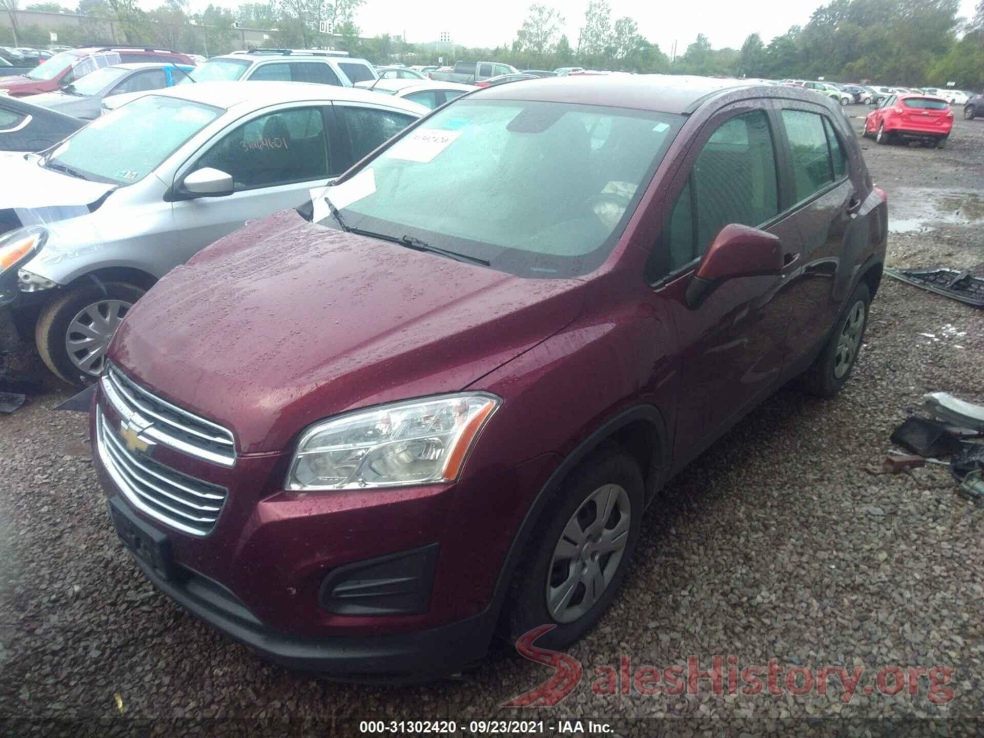 3GNCJKSB8GL224982 2016 CHEVROLET TRAX