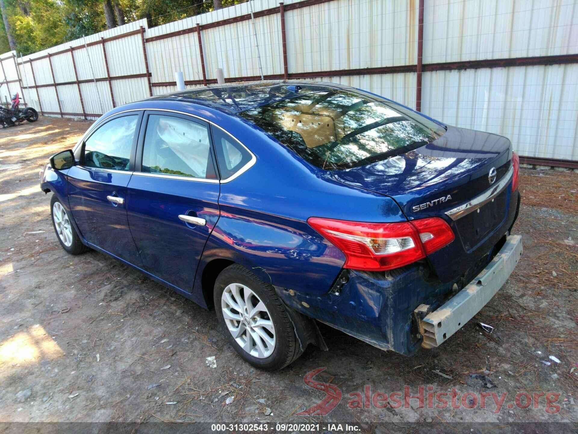 3N1AB7AP1KY421045 2019 NISSAN SENTRA