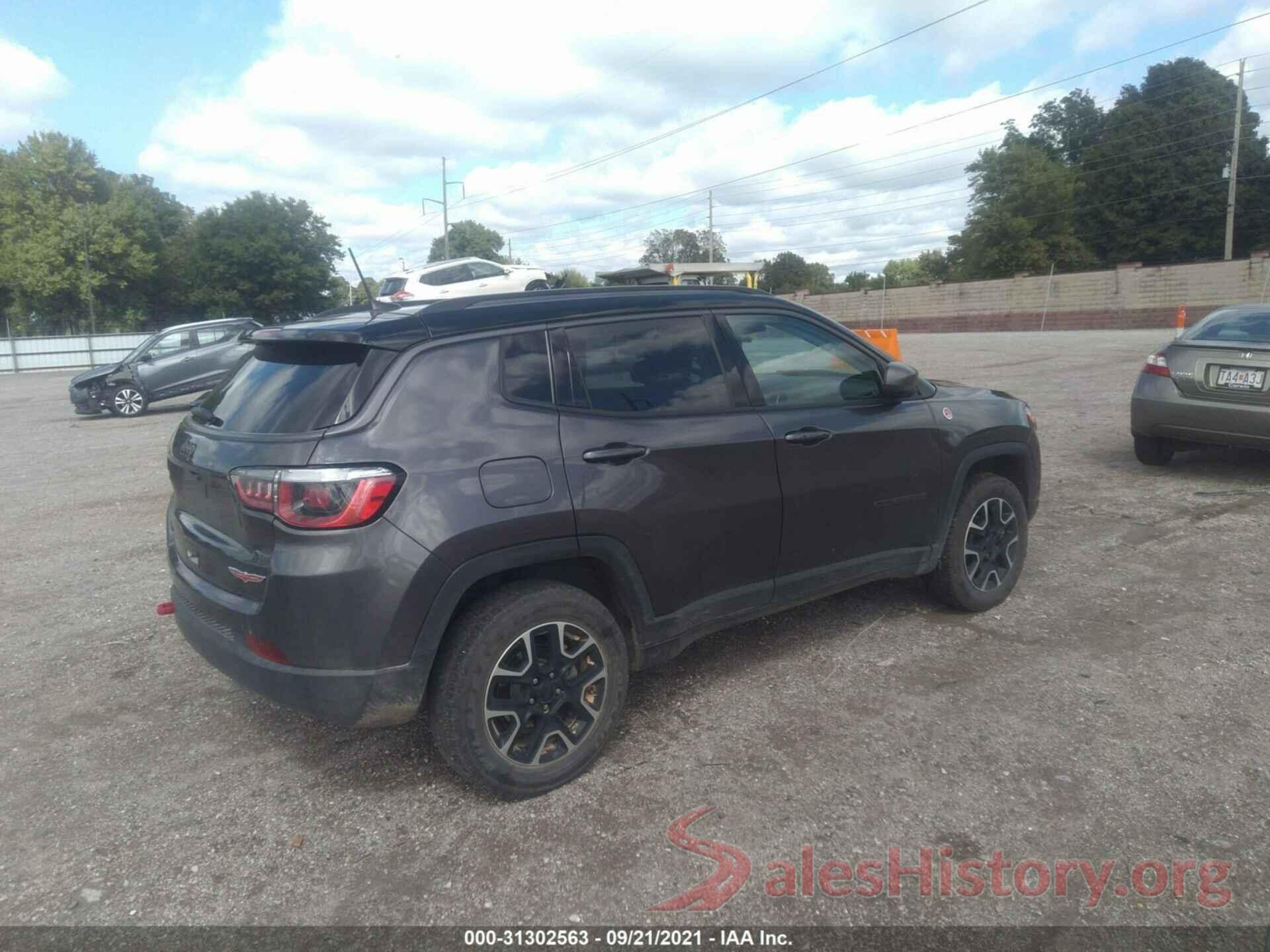 3C4NJDDB0LT106848 2020 JEEP COMPASS