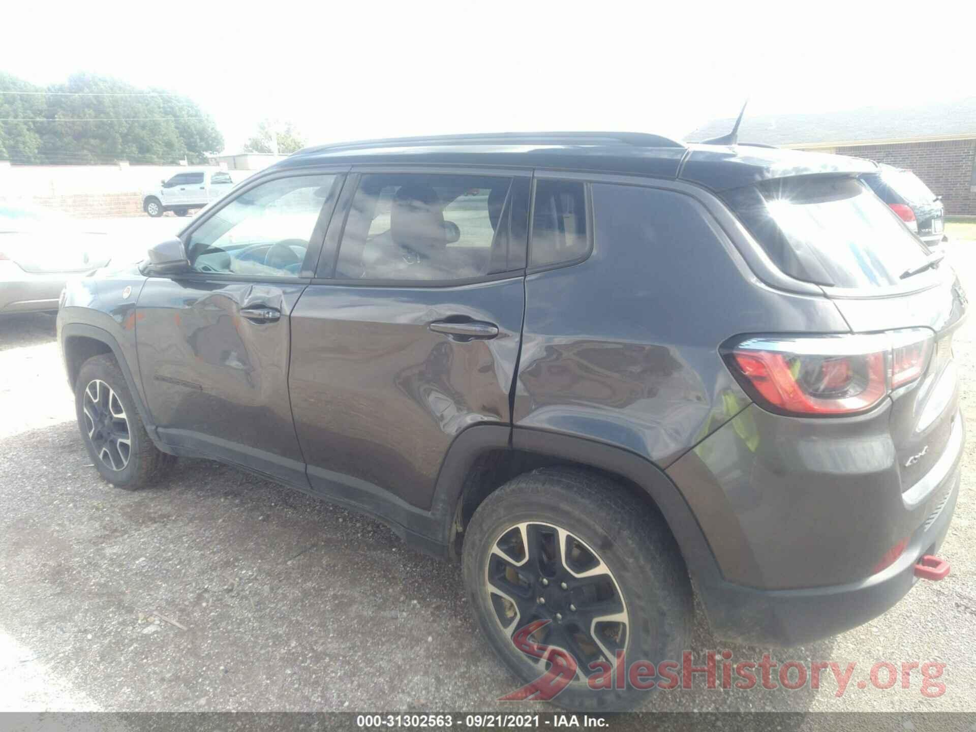 3C4NJDDB0LT106848 2020 JEEP COMPASS