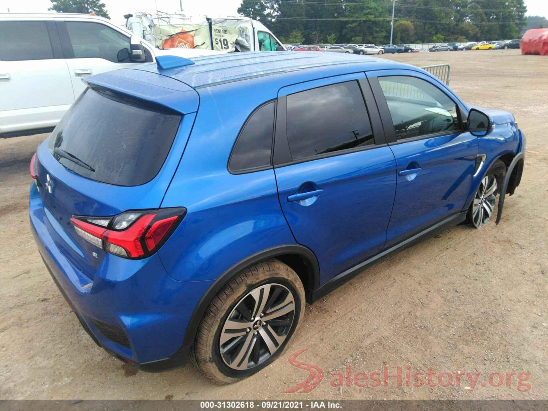 JA4APVAU5MU026469 2021 MITSUBISHI OUTLANDER SPORT