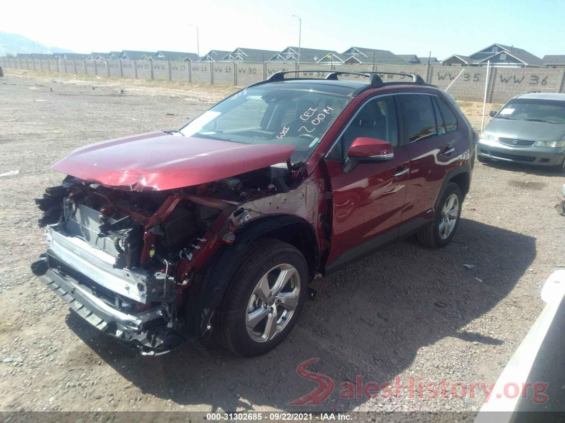 4T3D6RFV5MU033116 2021 TOYOTA RAV4