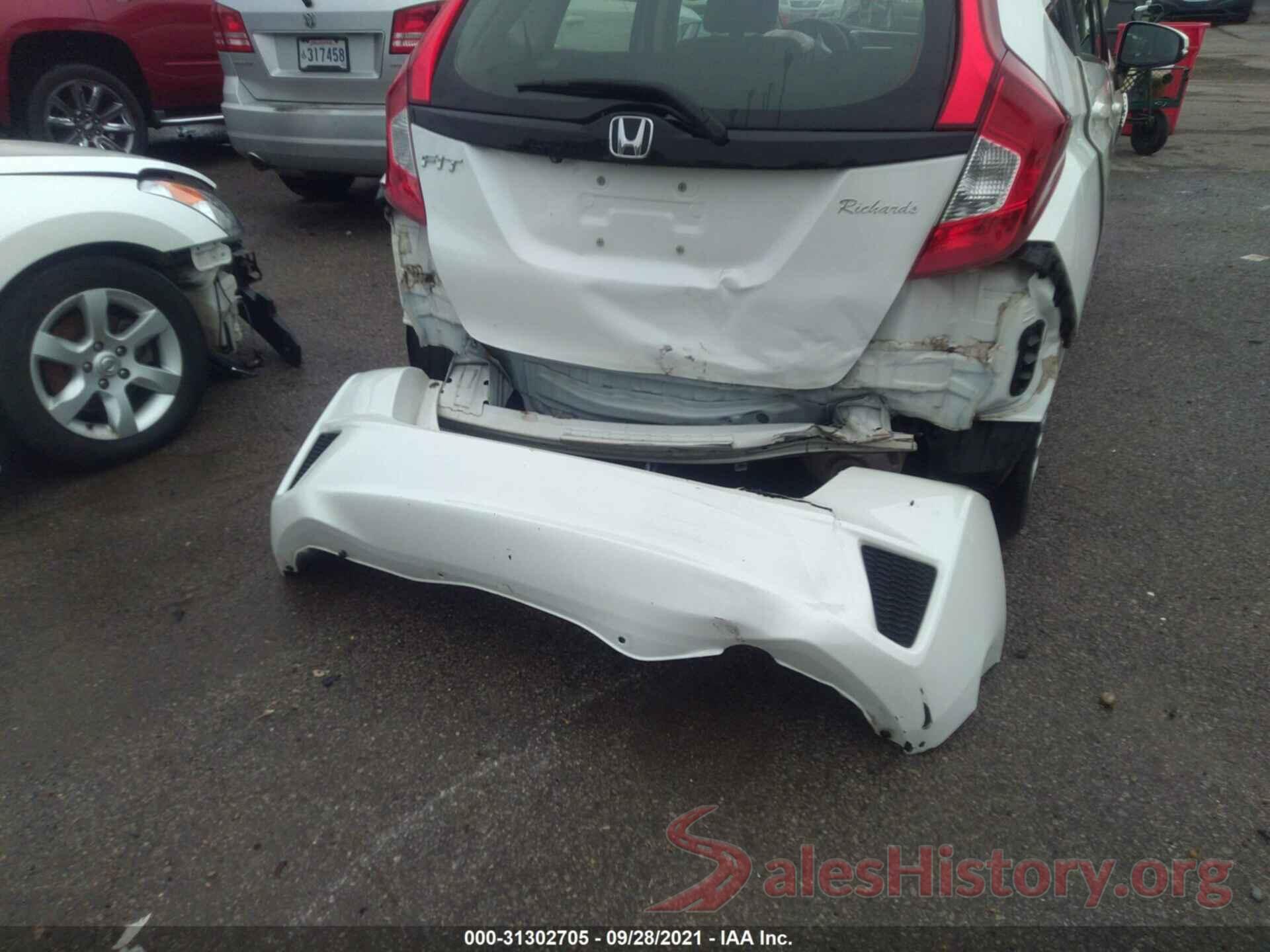 JHMGK5H58HS009291 2017 HONDA FIT