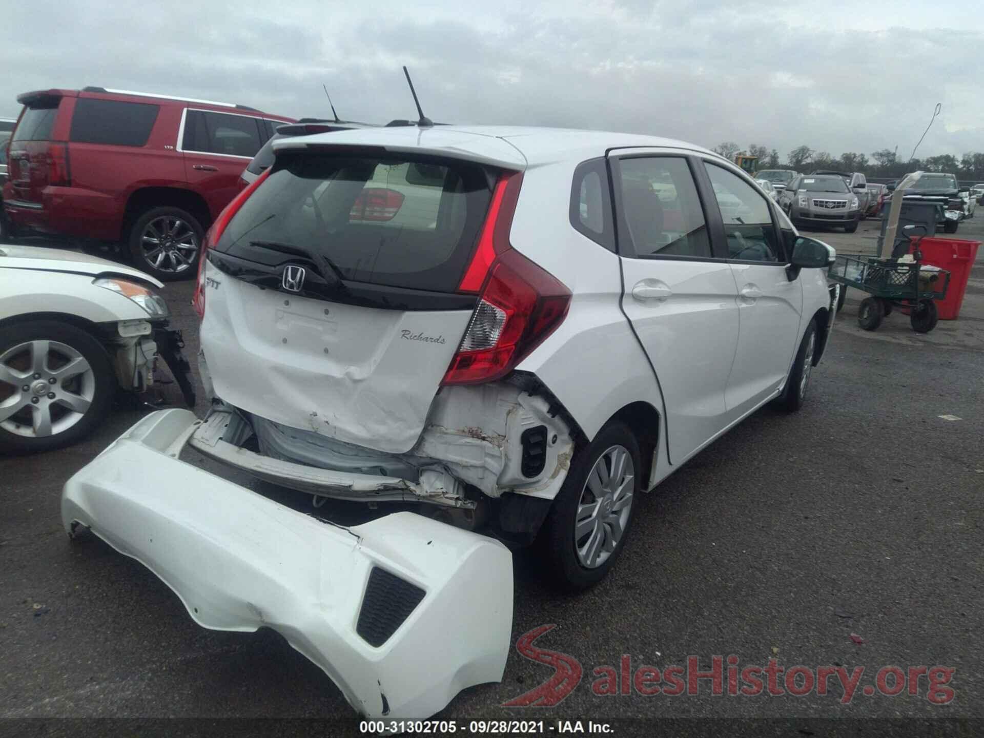 JHMGK5H58HS009291 2017 HONDA FIT