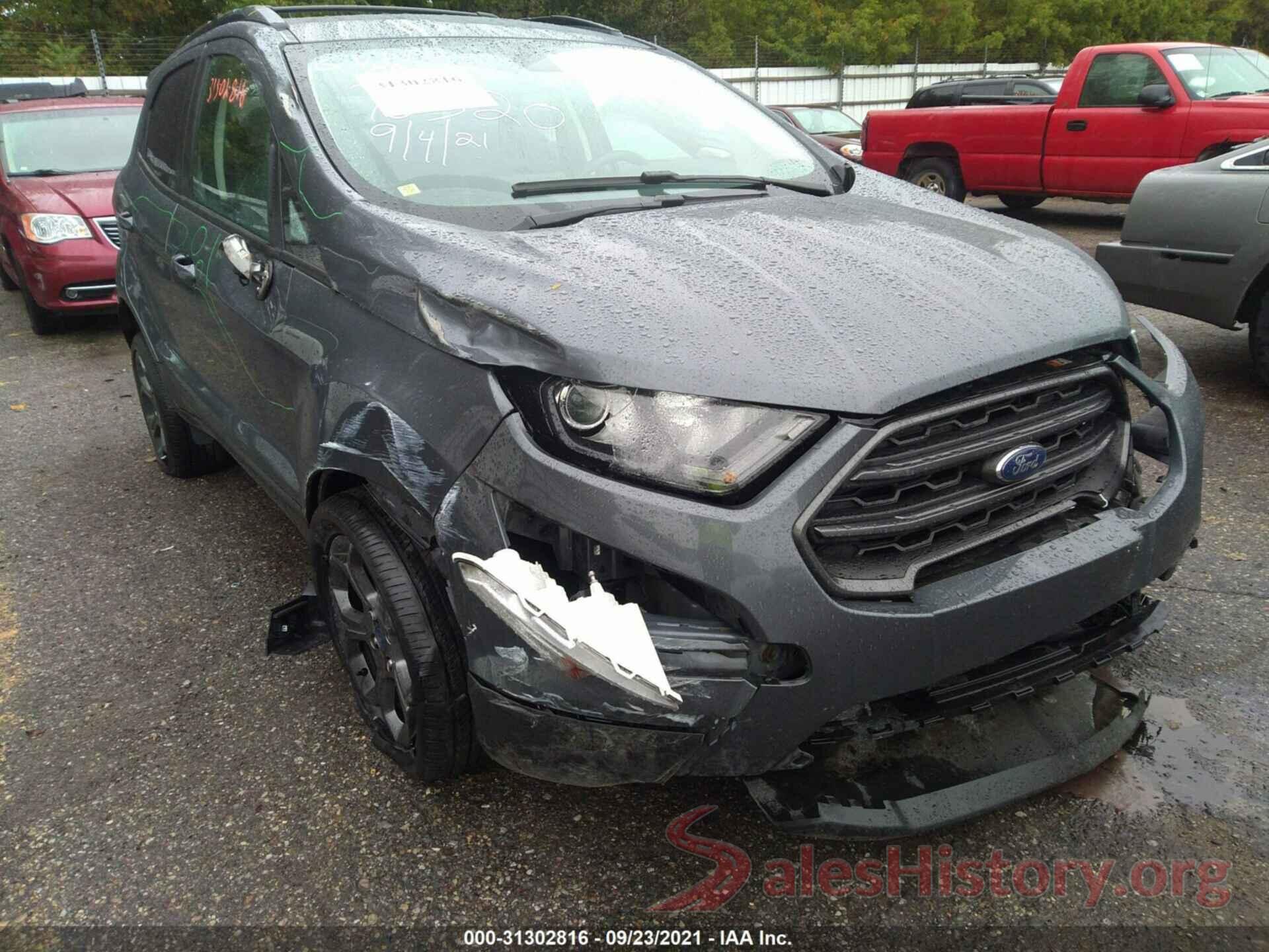 MAJ6P1CL0JC170320 2018 FORD ECOSPORT