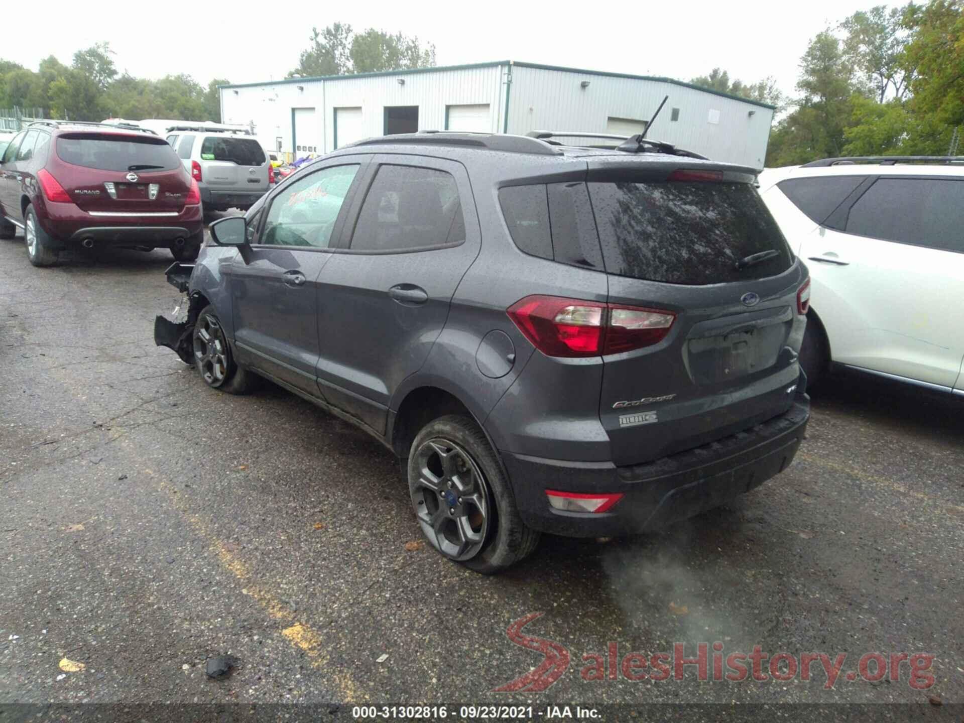 MAJ6P1CL0JC170320 2018 FORD ECOSPORT