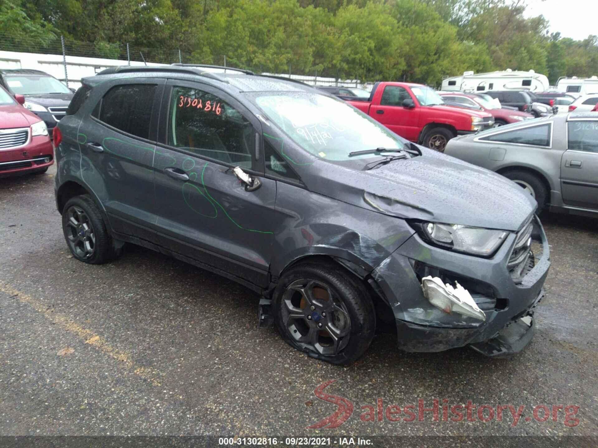 MAJ6P1CL0JC170320 2018 FORD ECOSPORT