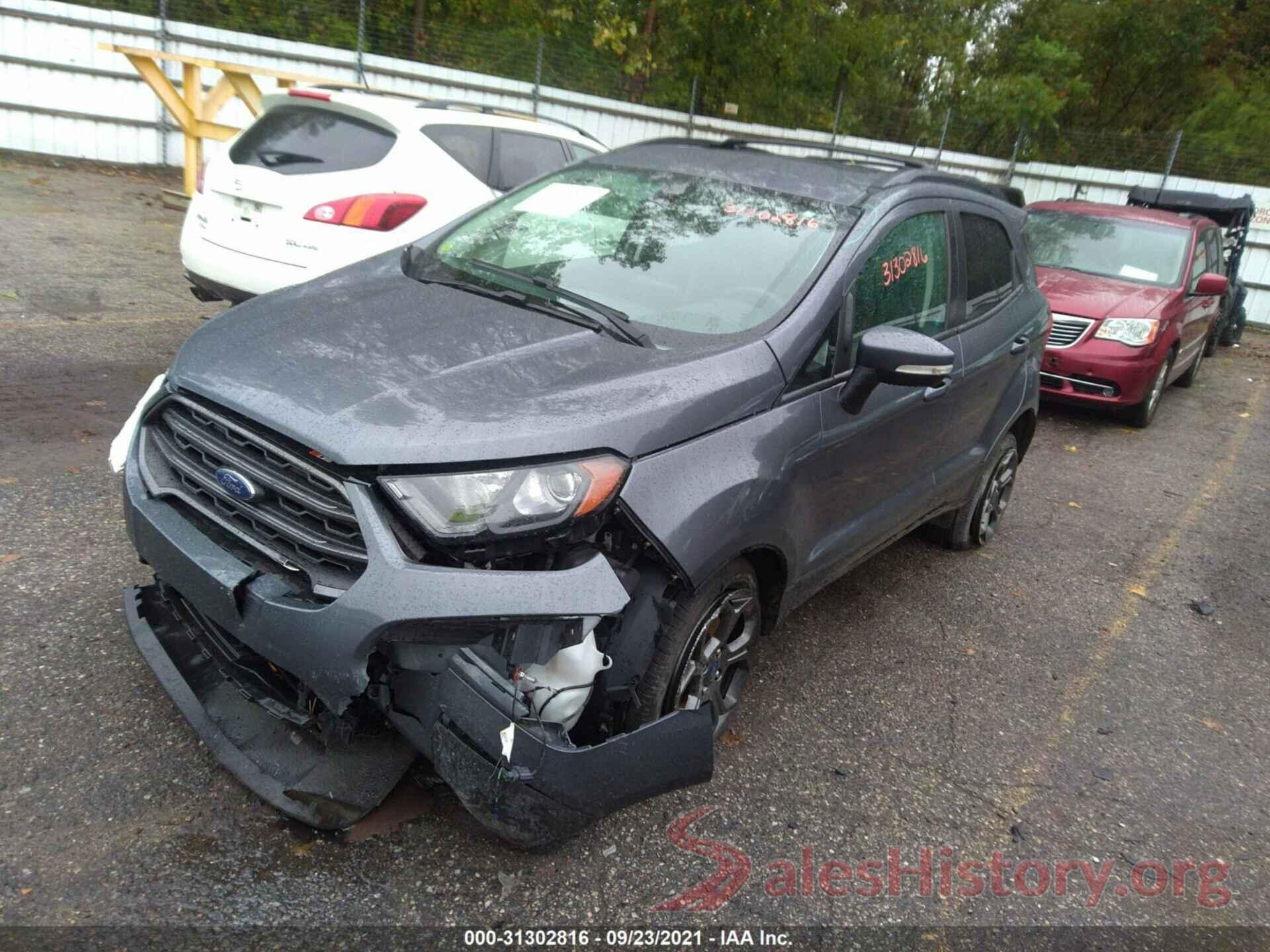 MAJ6P1CL0JC170320 2018 FORD ECOSPORT