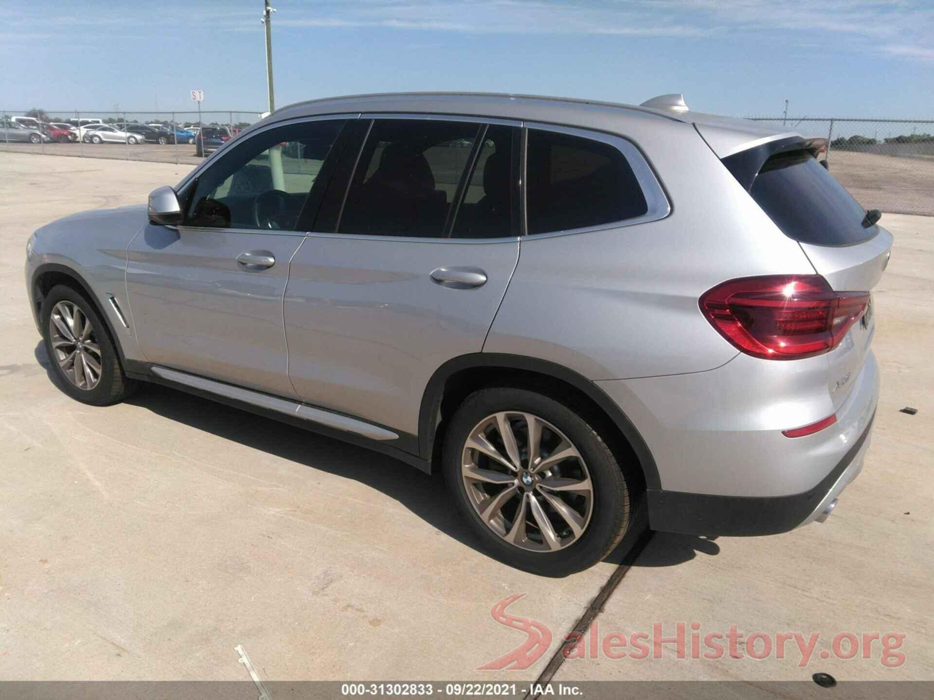 5UXTR7C58KLF31632 2019 BMW X3