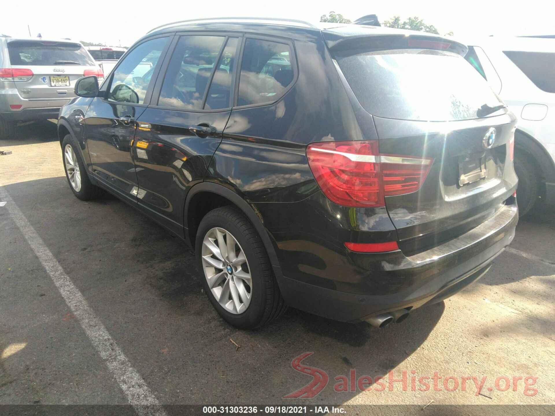 5UXWX9C34H0W77353 2017 BMW X3