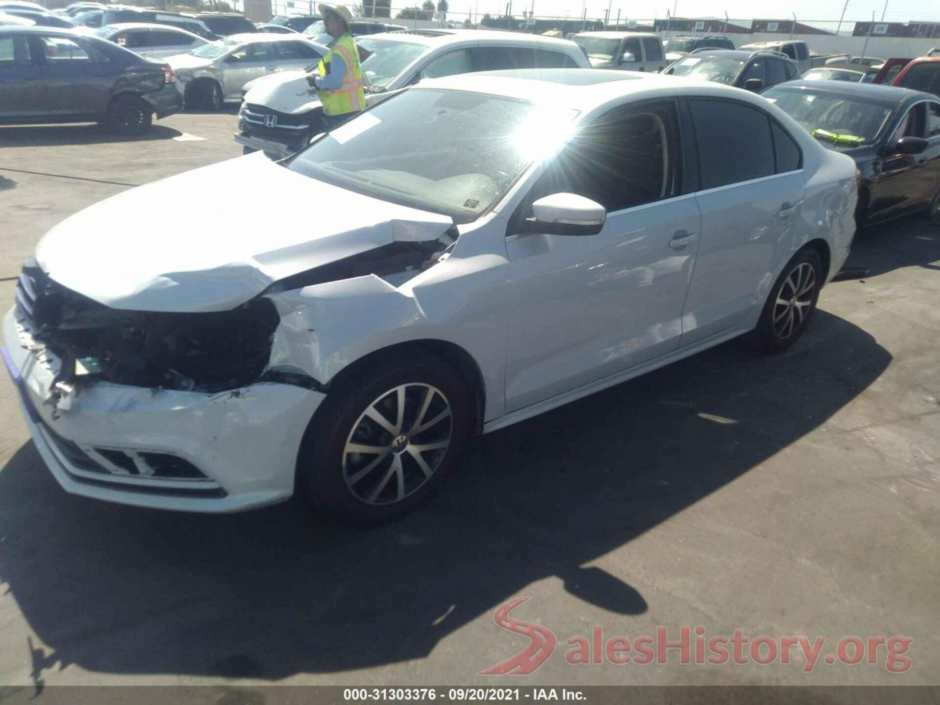 3VWDB7AJ0HM316757 2017 VOLKSWAGEN JETTA