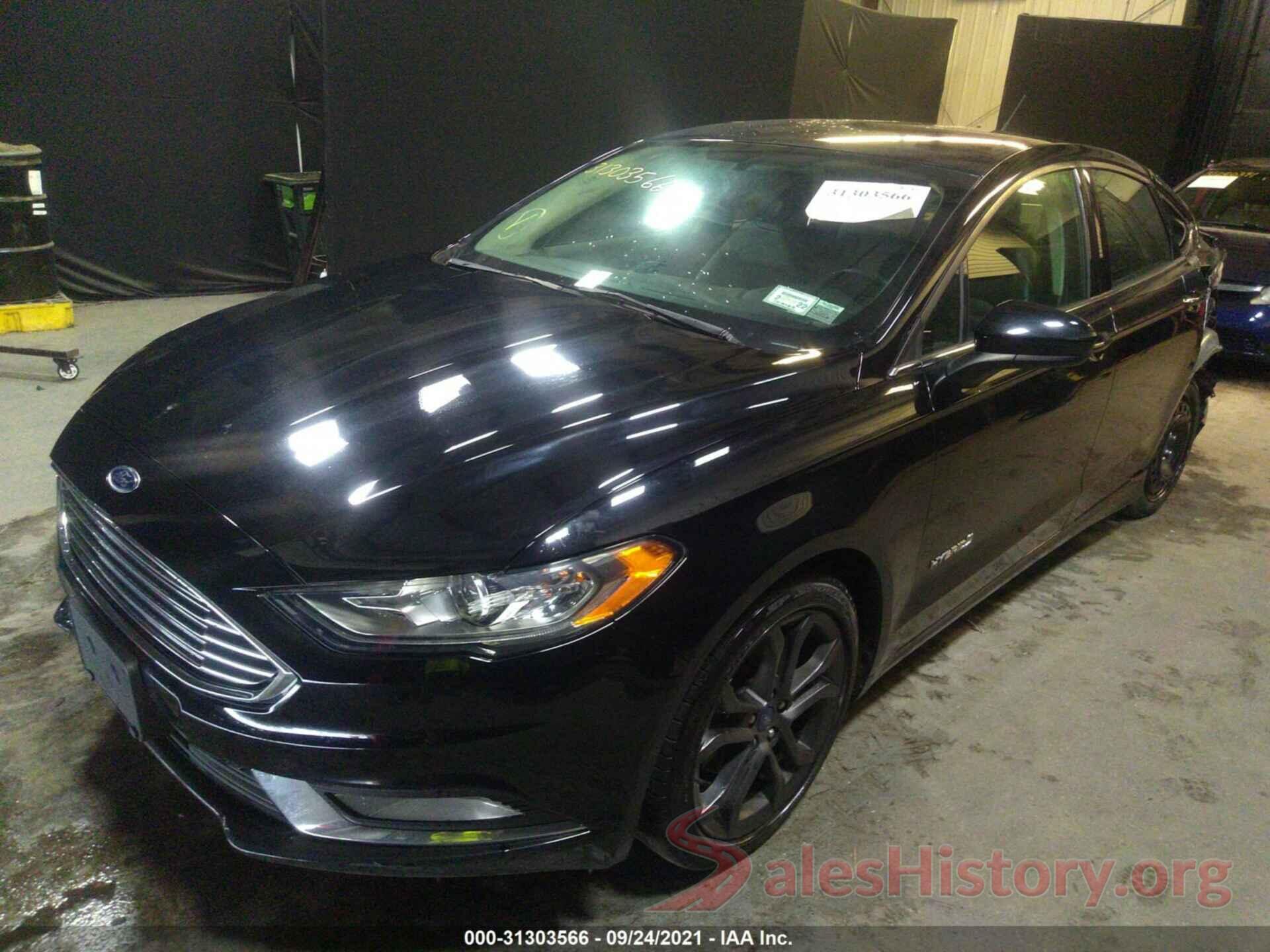 3FA6P0LUXJR112834 2018 FORD FUSION HYBRID