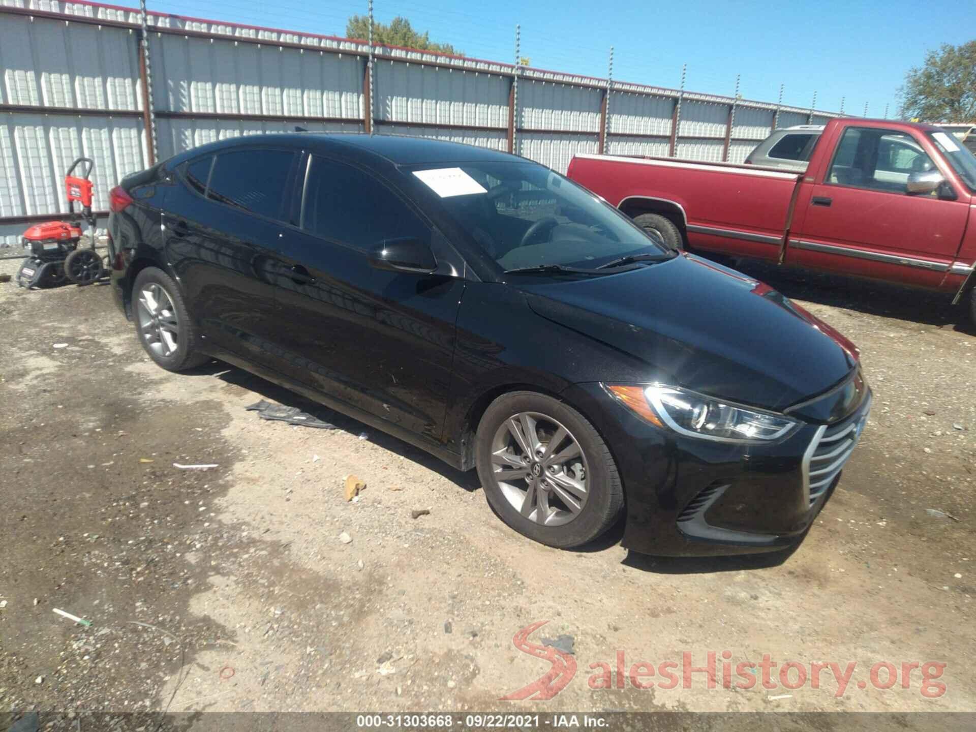 5NPD84LF6HH169844 2017 HYUNDAI ELANTRA