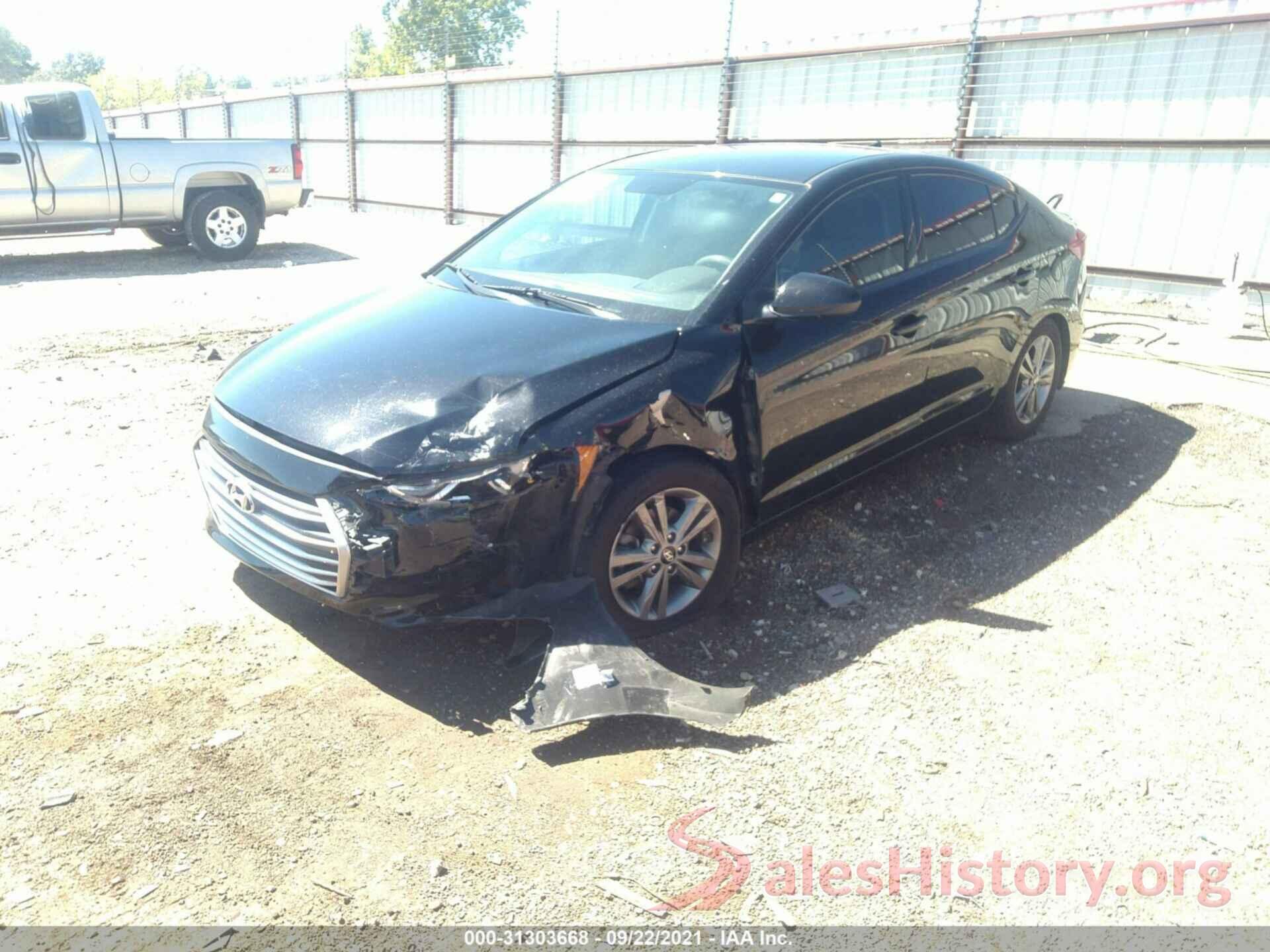 5NPD84LF6HH169844 2017 HYUNDAI ELANTRA