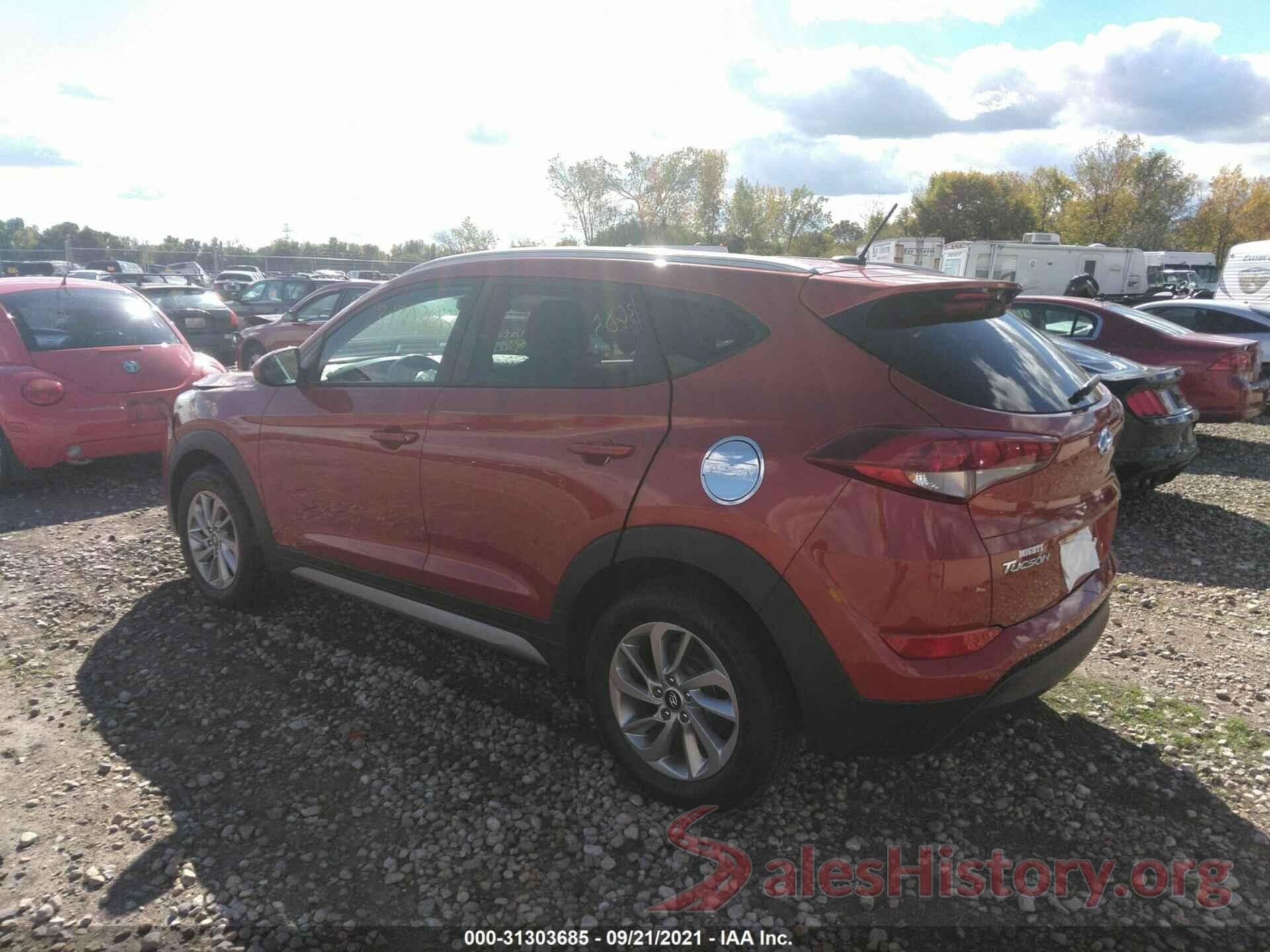 KM8J3CA44HU302020 2017 HYUNDAI TUCSON