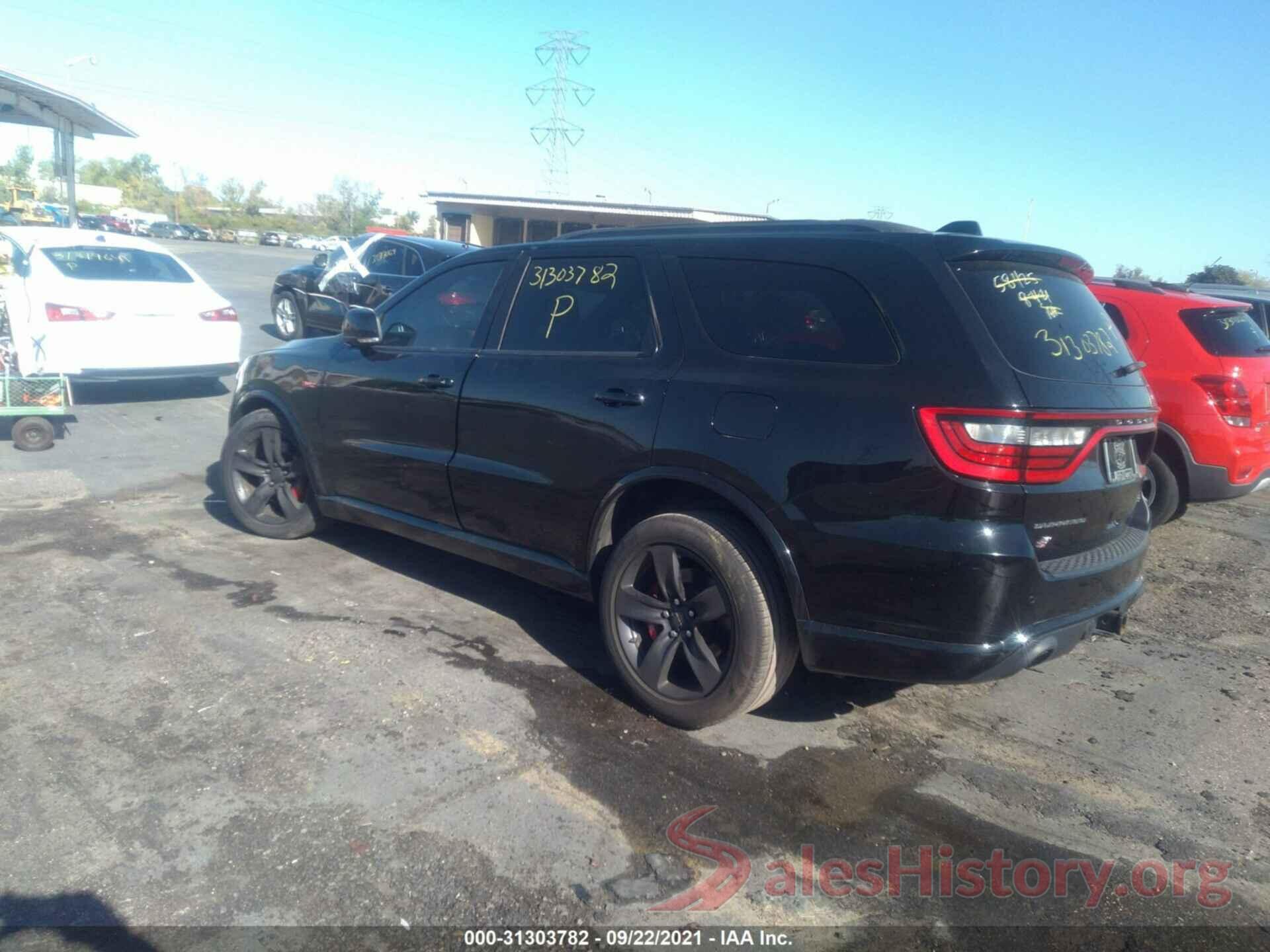 1C4SDJGJ9JC146107 2018 DODGE DURANGO