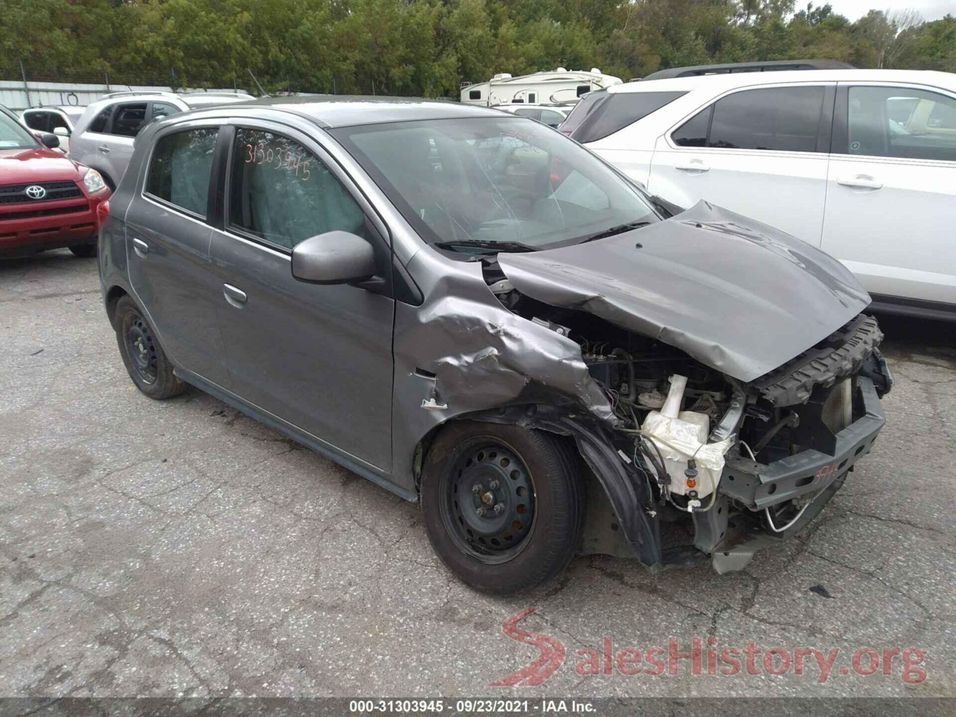 ML32A3HJ2JH007574 2018 MITSUBISHI MIRAGE