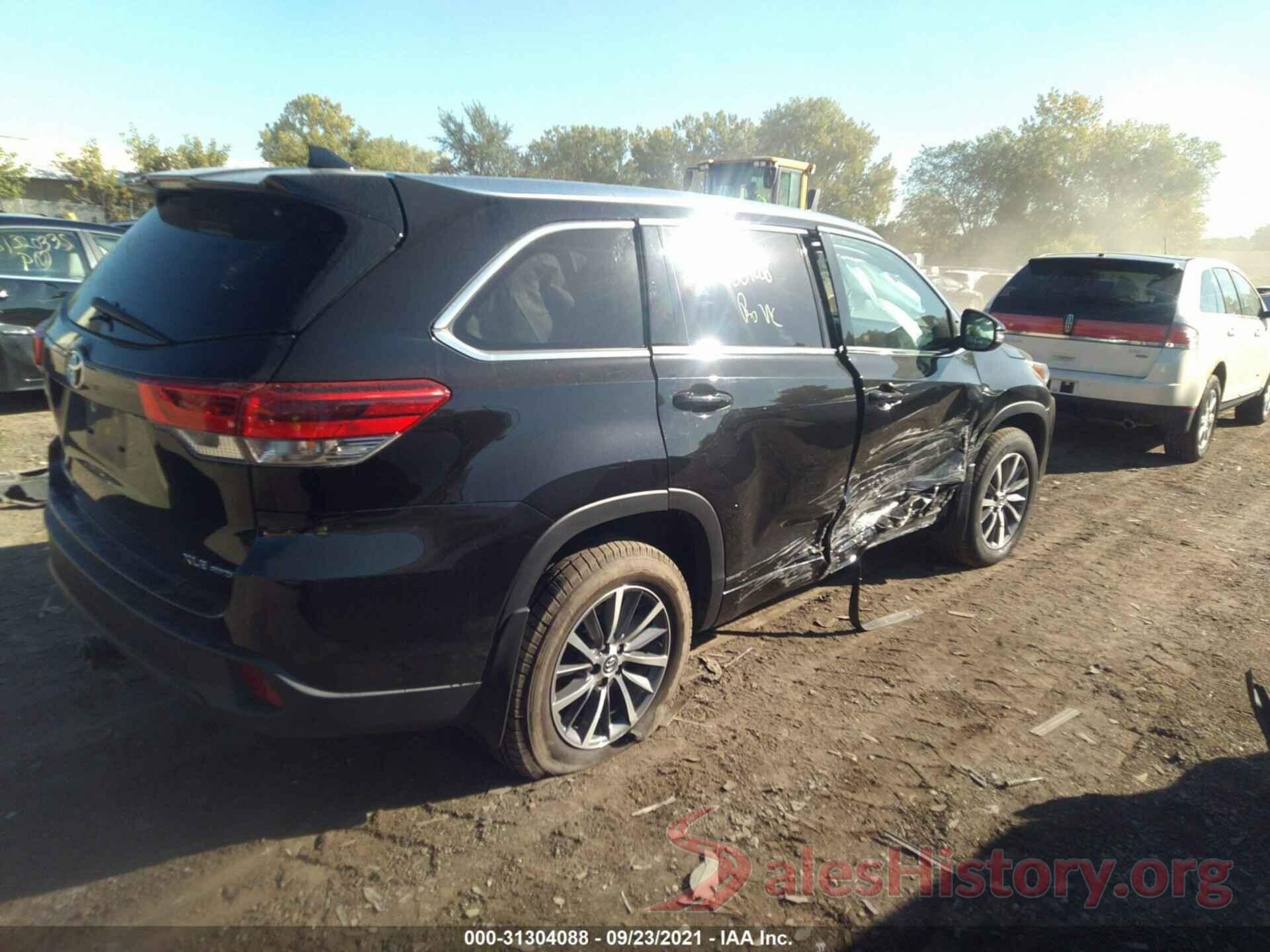 5TDJZRFH8JS536480 2018 TOYOTA HIGHLANDER