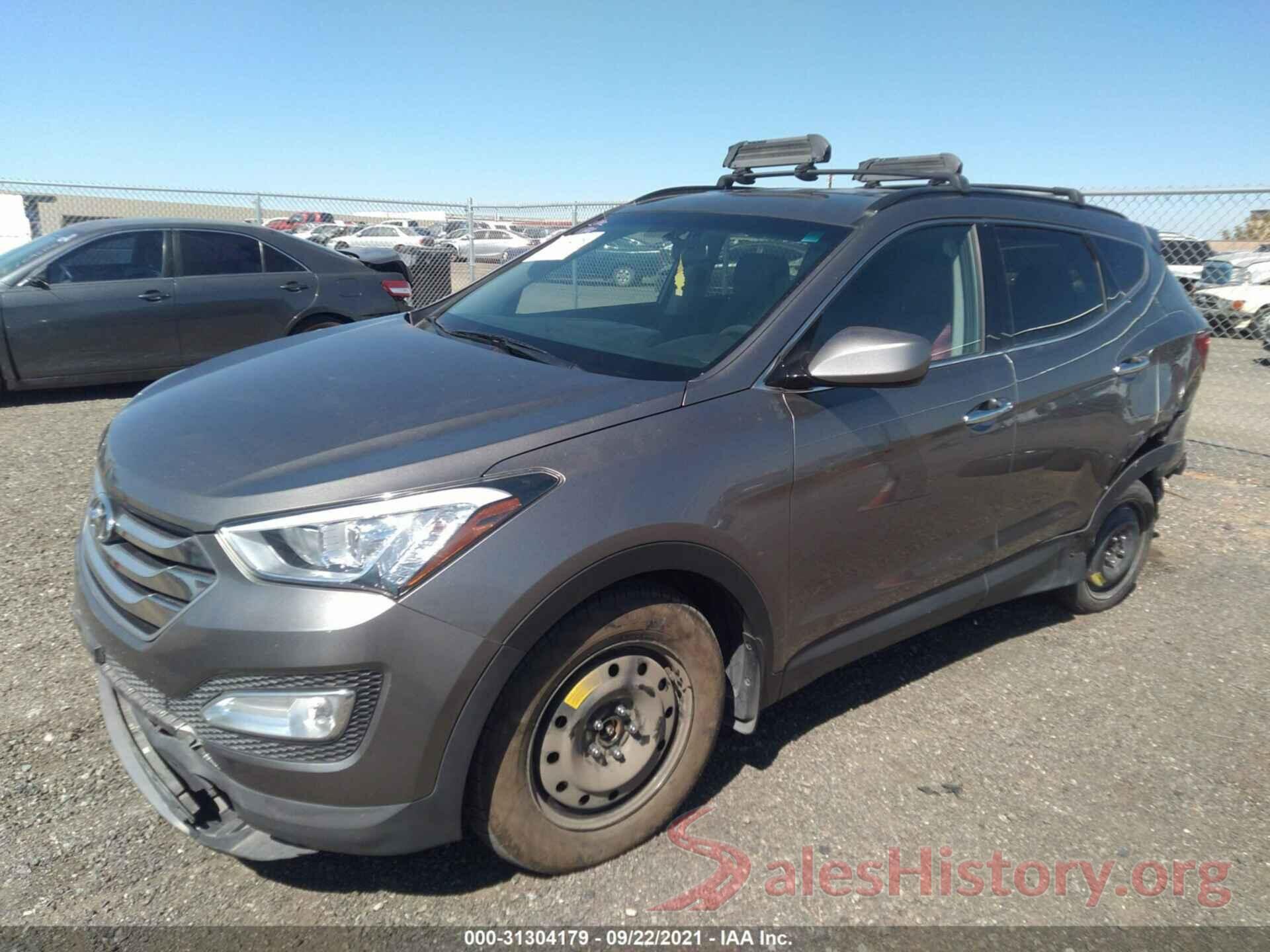 5XYZUDLB3GG336407 2016 HYUNDAI SANTA FE SPORT